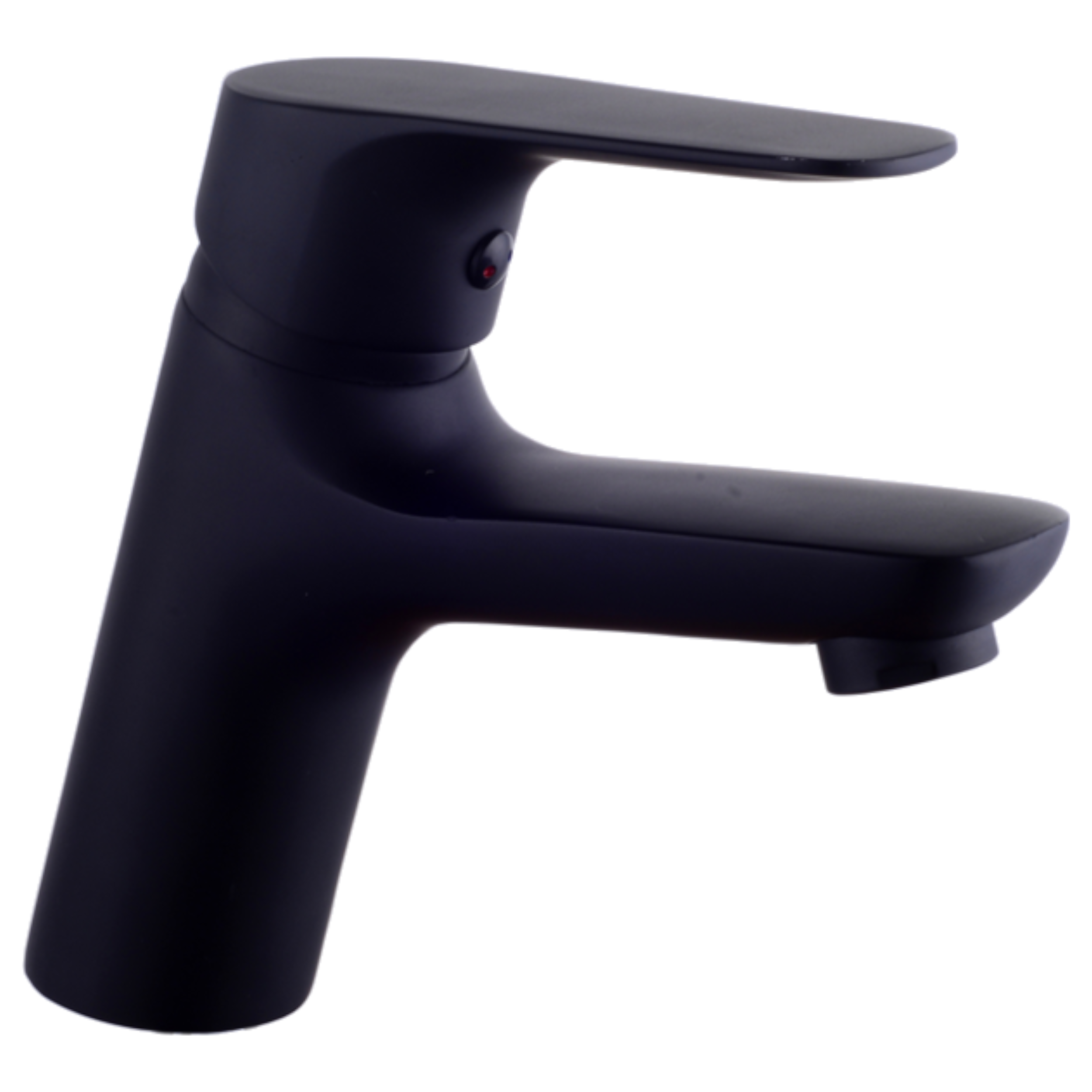 Bateria umywalkowa czarna 15 cm Sigma Liveno