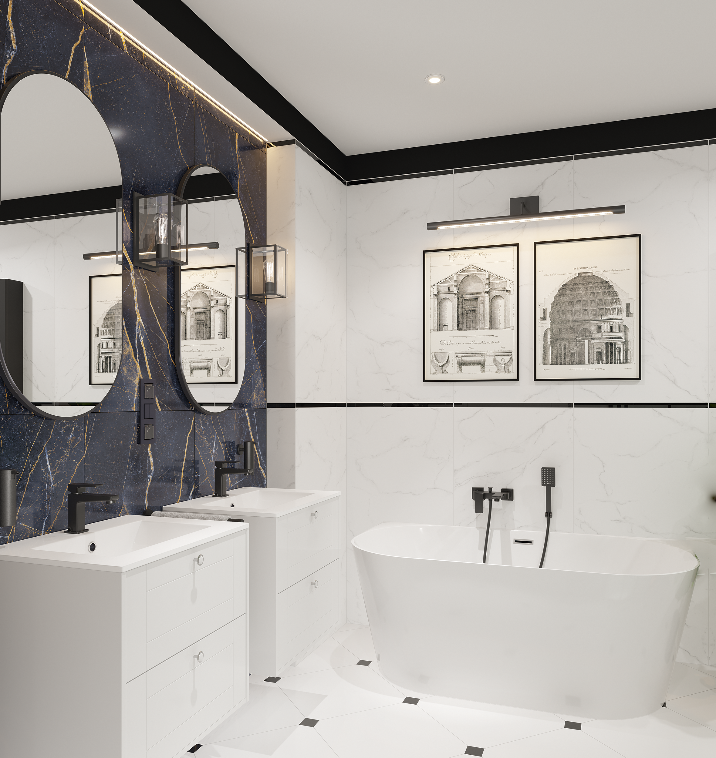 Wanna przyścienna Atrato 170 x 83 cm Cersanit - 2