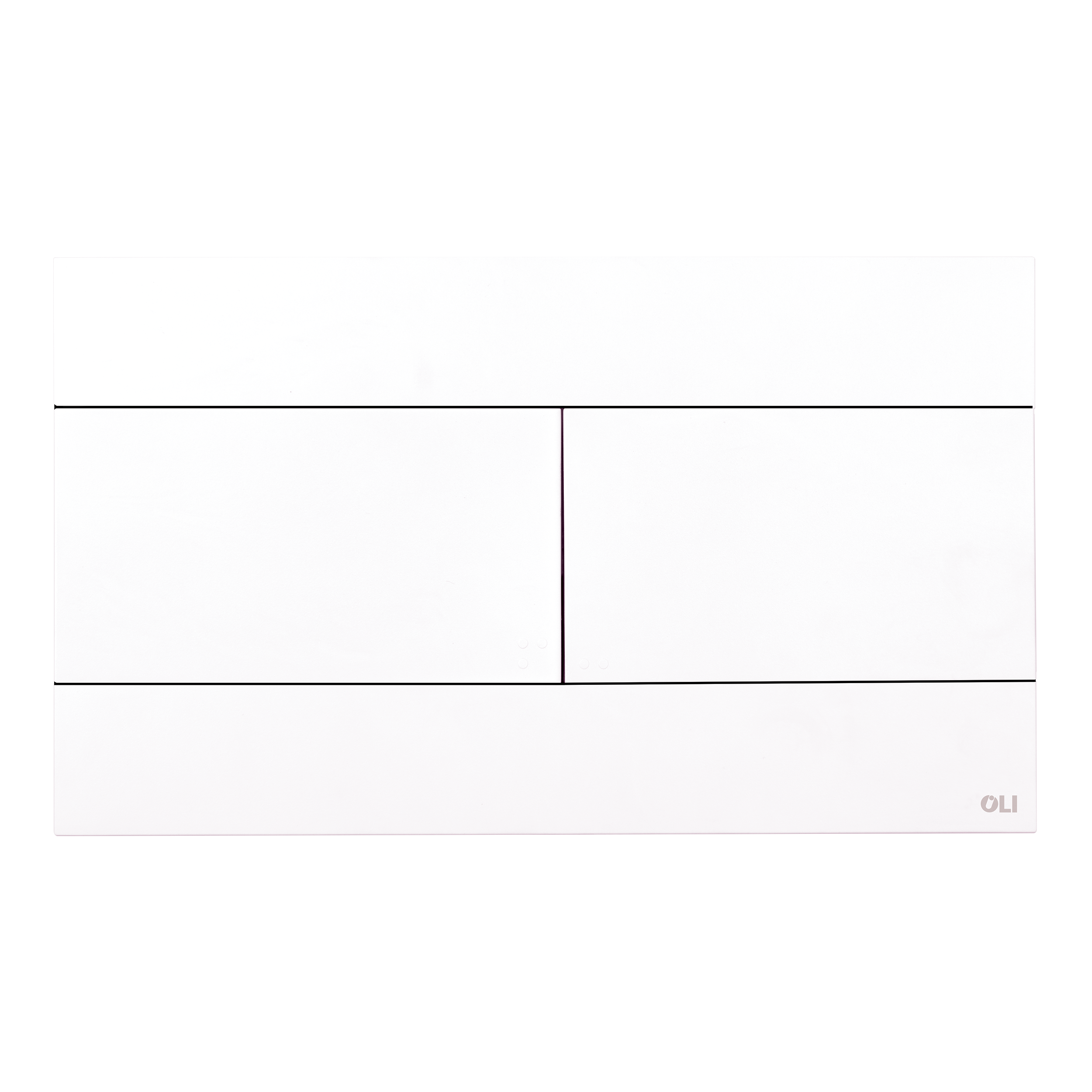 Przycisk spłukujący do stelaża Slim Oli/Koło Biały Oli/Koło