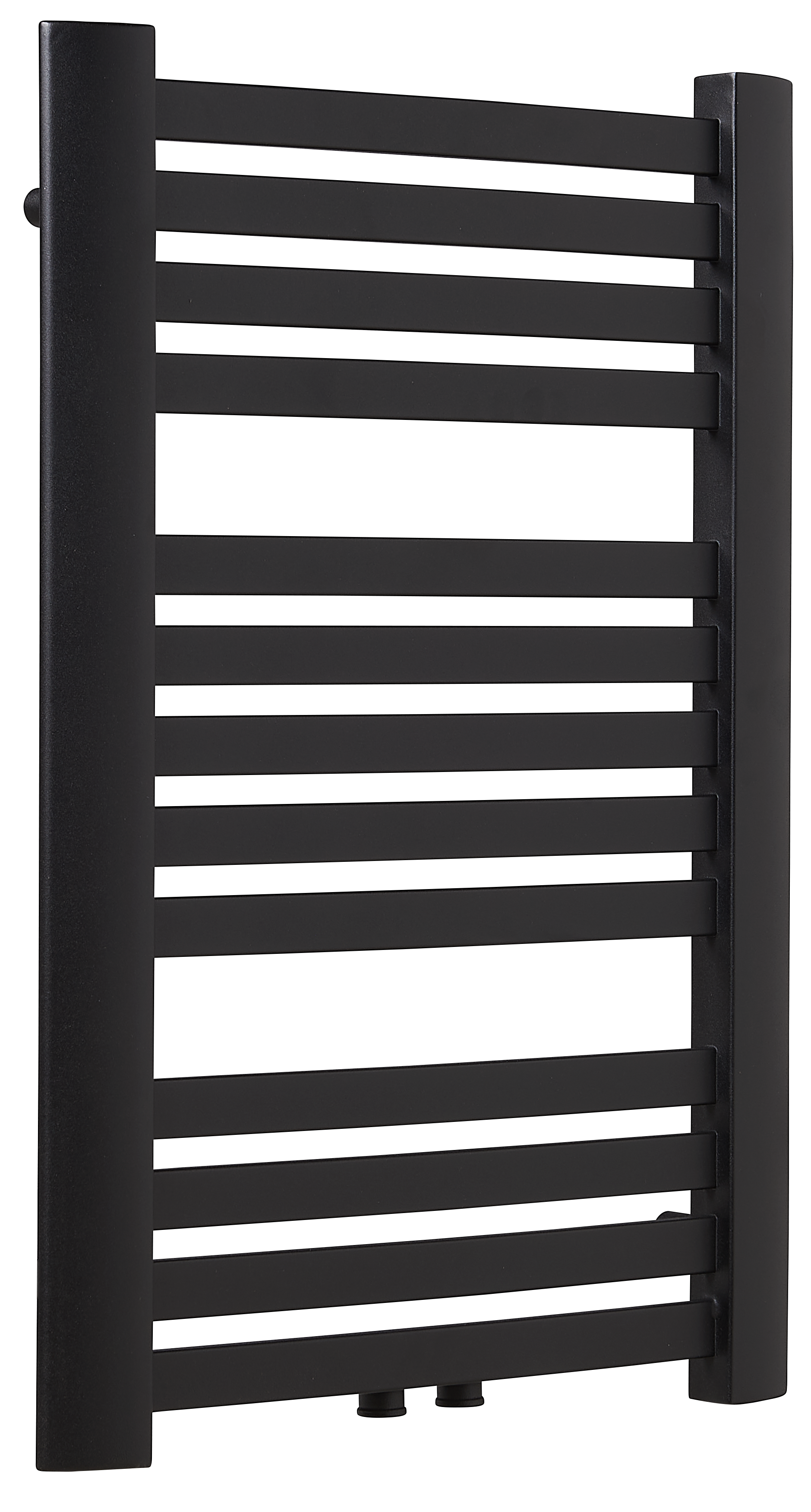 Grzejnik LUXUS 71x58 cm Czarny 363W Roz 5cm 7 Bar EQUATION