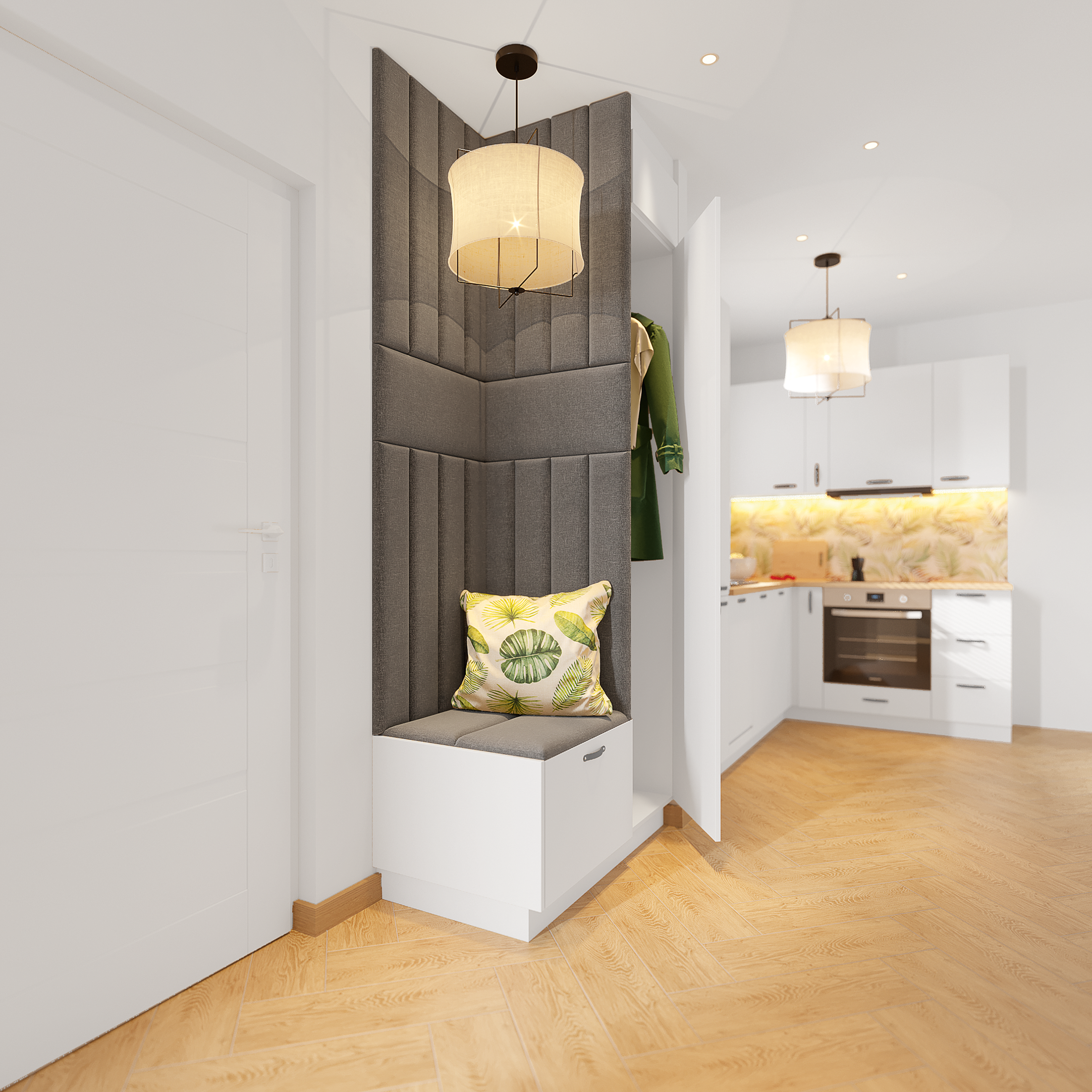 Front kuchenny F60/103 Sofia biały Delinia iD - 19