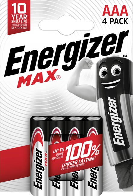 BATERIA ENERGIZER MAX AAA E92 /4 SZT 83855911