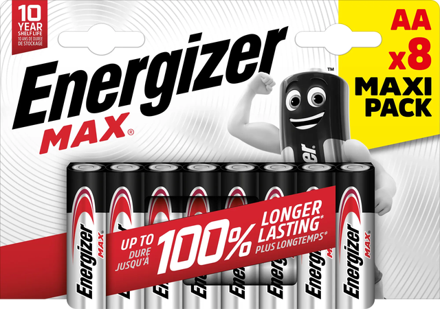 Bateria alkaliczna MAX AA/E91 8 szt. ENERGIZER