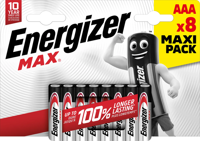 Bateria alkaliczna MAX AAA/E92 8 szt. ENERGIZER