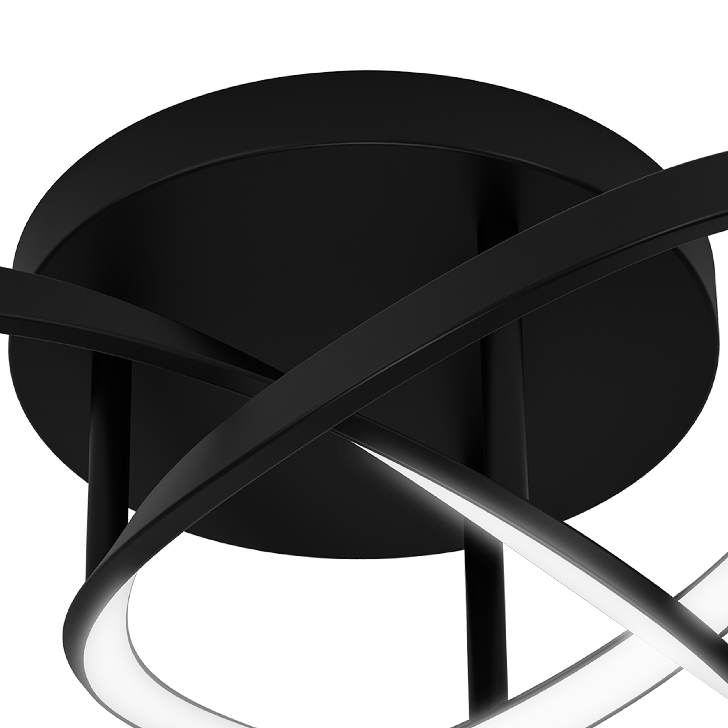 Plafon Esme czarny LED Inspire - 8