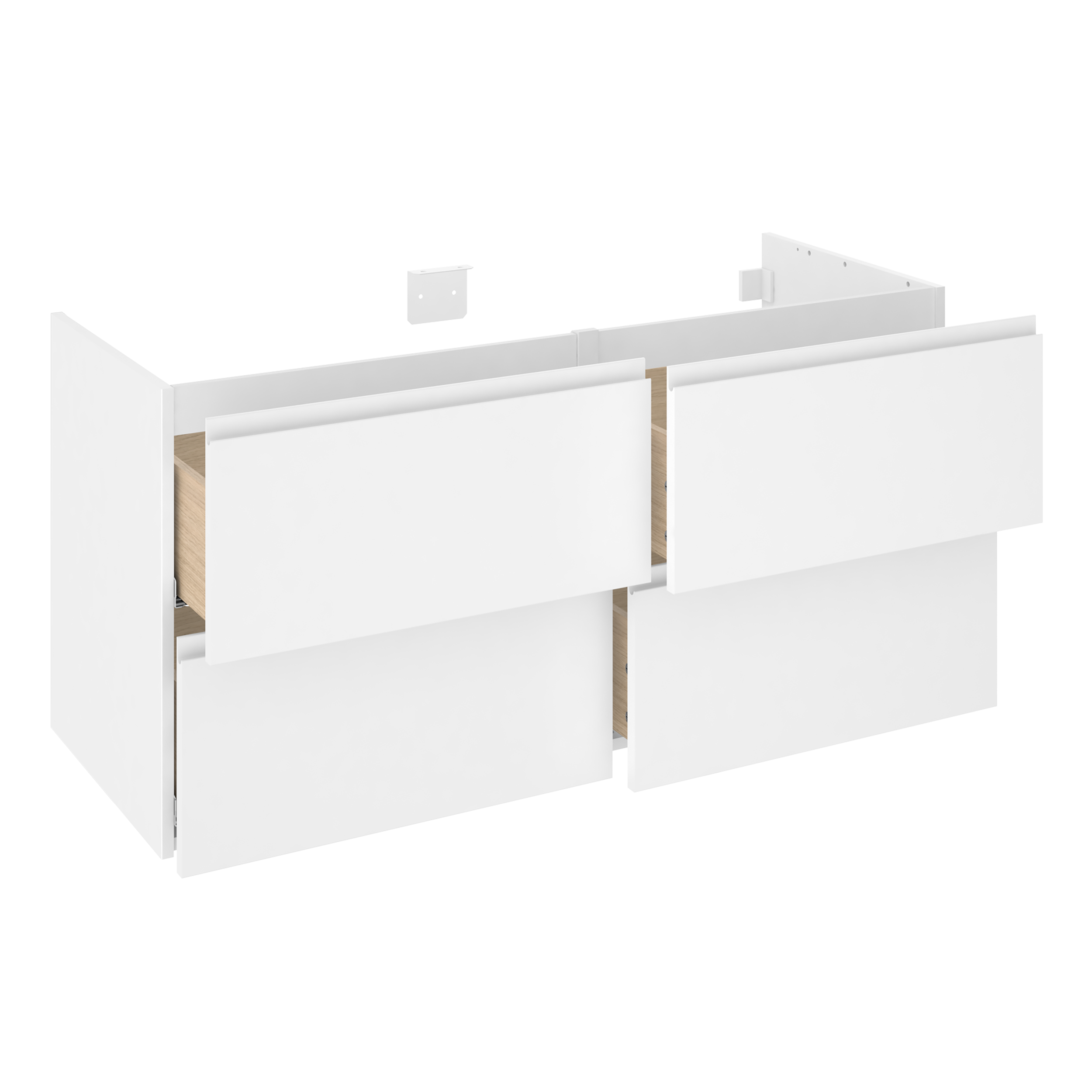 Szafka pod umywalkę Remix Biały Mat 60 Sensea - 26