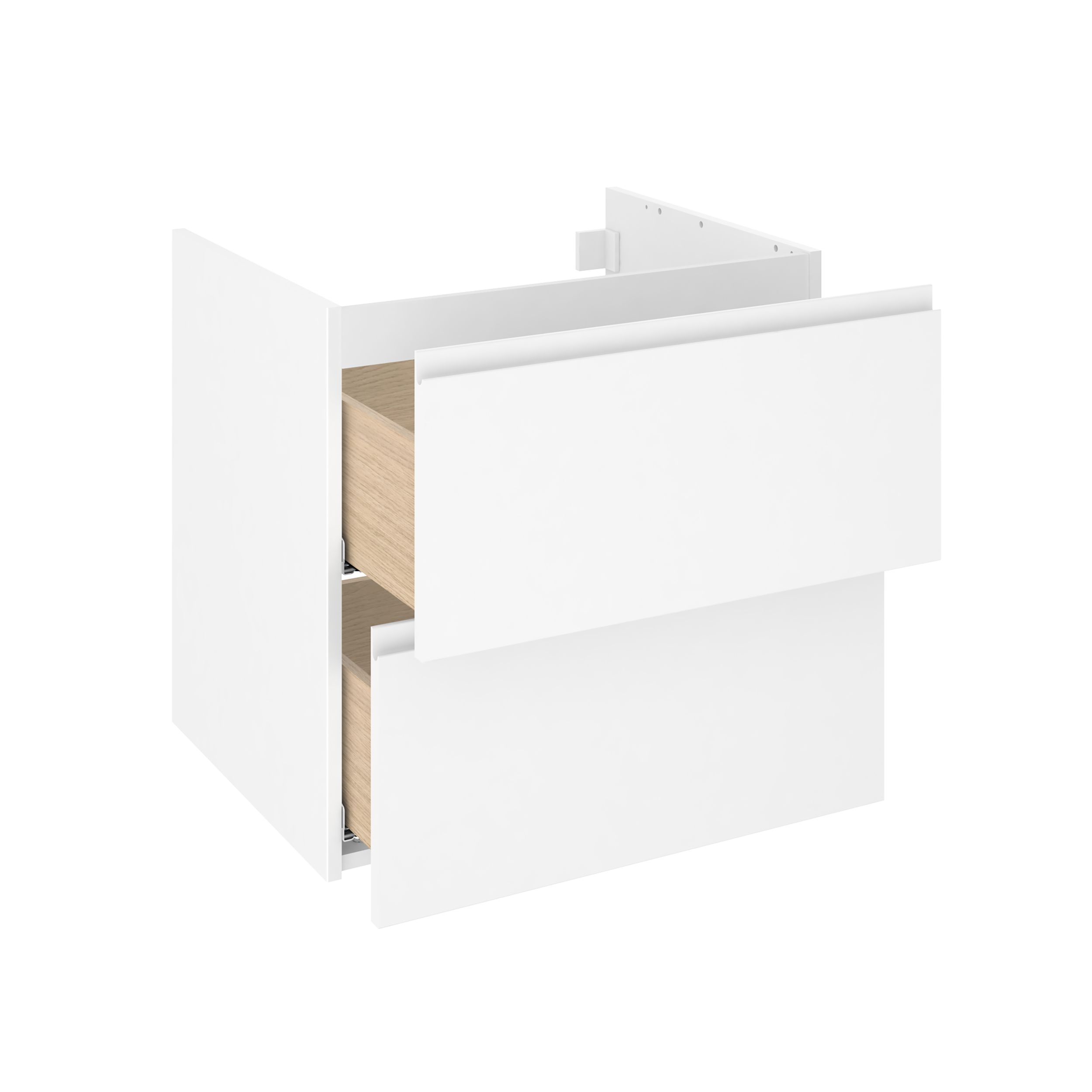 Szafka pod umywalkę Remix Biały Mat 60 Sensea - 25