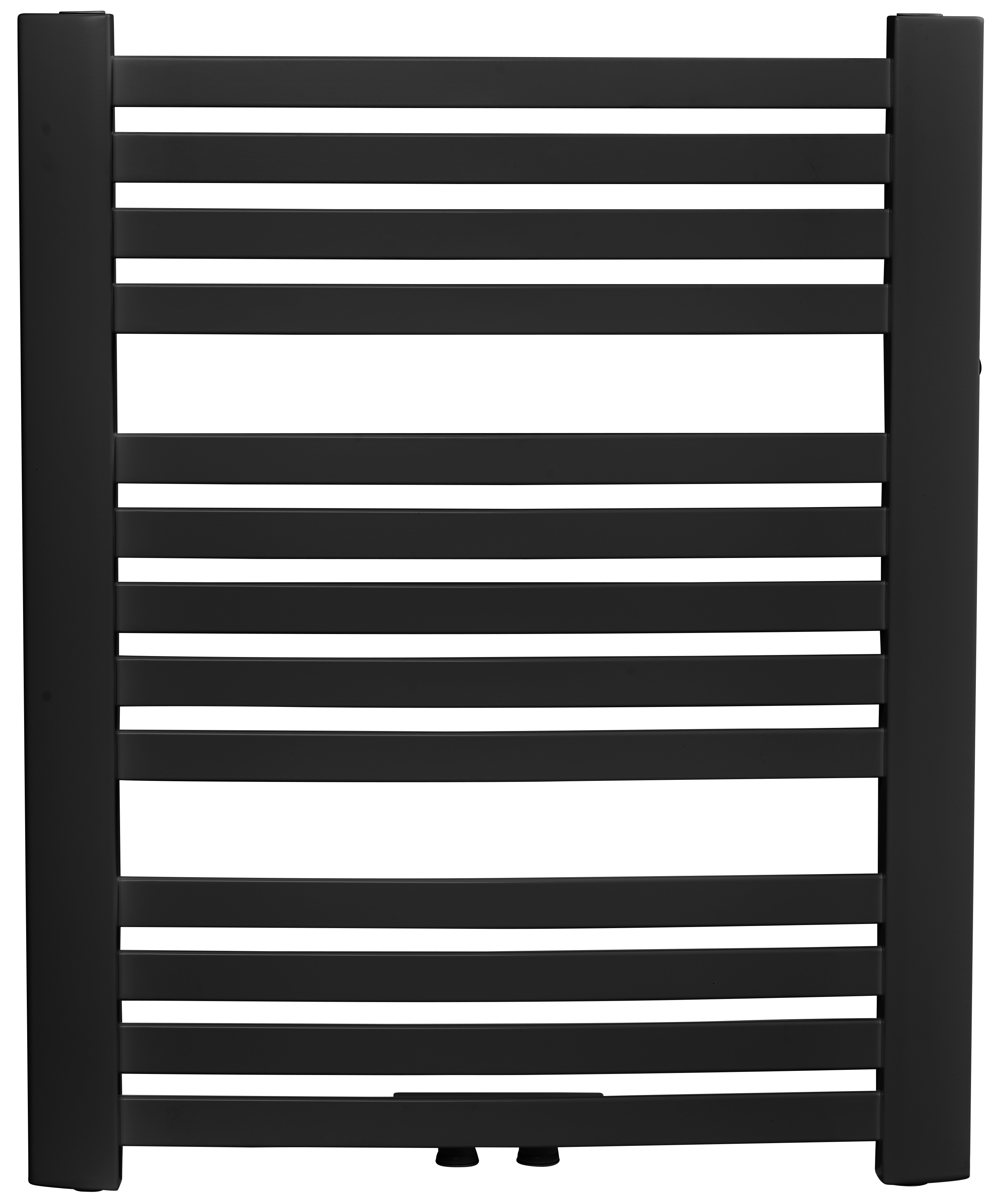 Grzejnik LUXUS 71x48 cm Czarny 301W Roz 5cm 7 Bar EQUATION