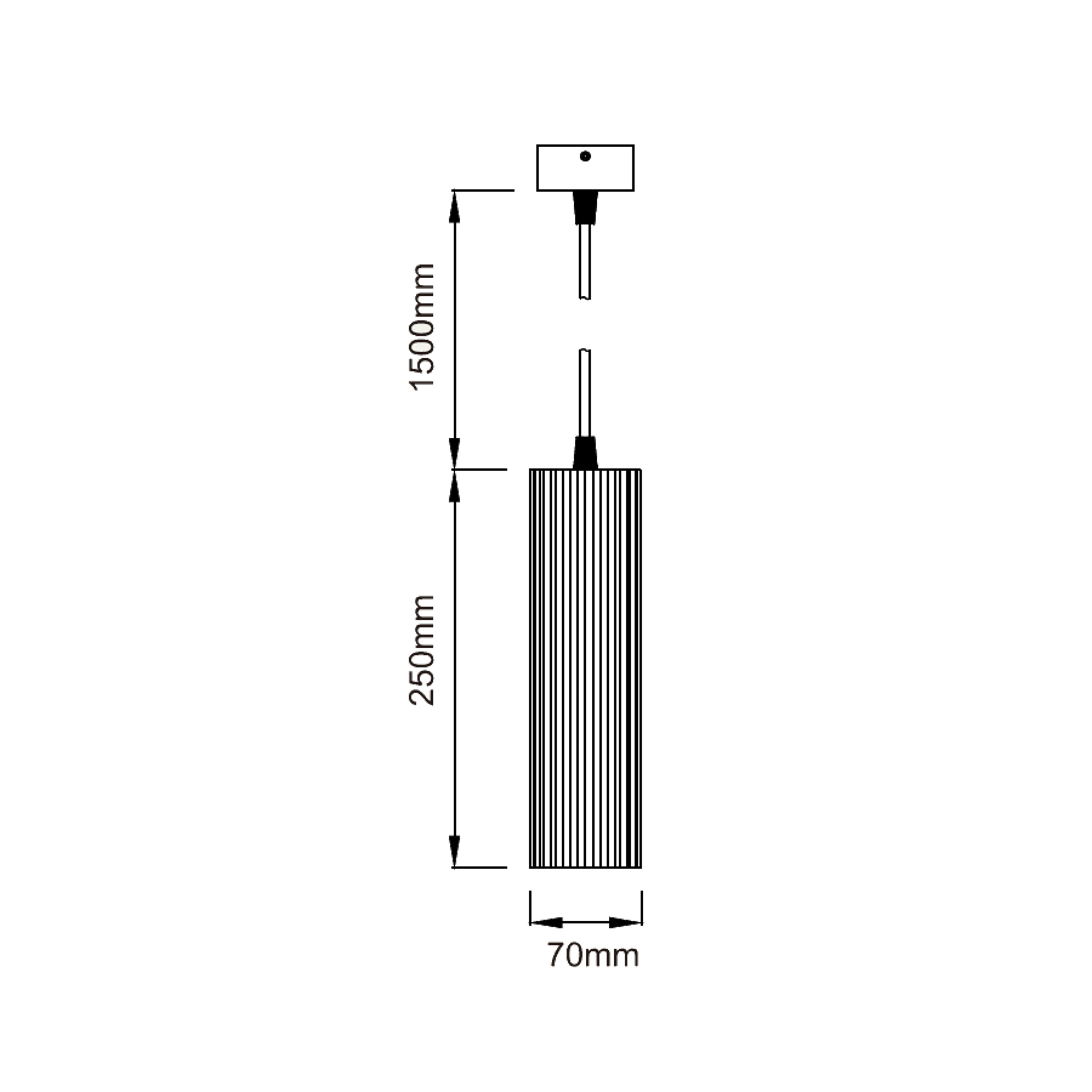 Lampa wisząca Tokio biała GU10 Light Prestige - 4