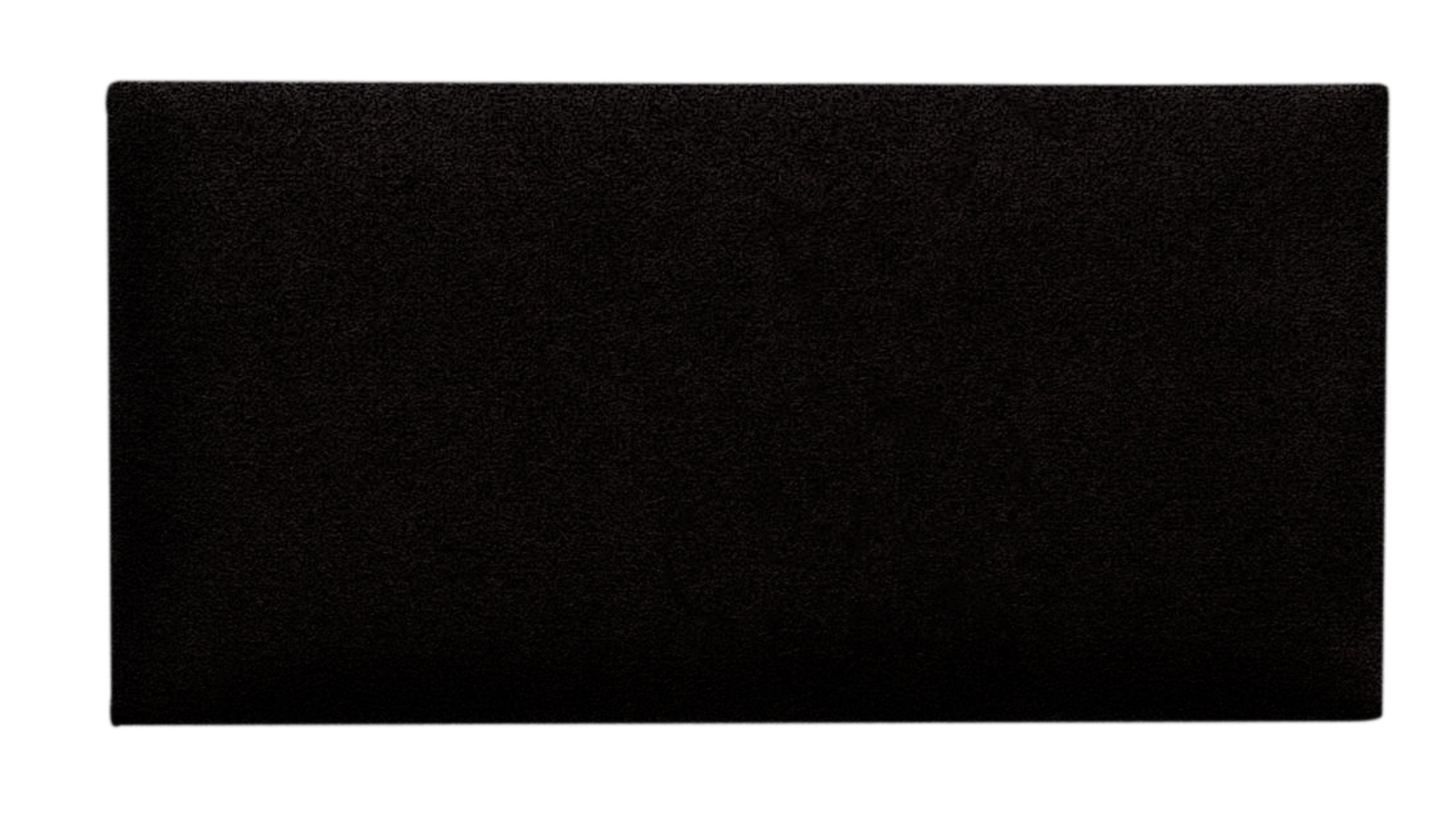 Panel ścienny tapicerowany prostokąt 60x30 cm czarny mat 99 Stelle - 3