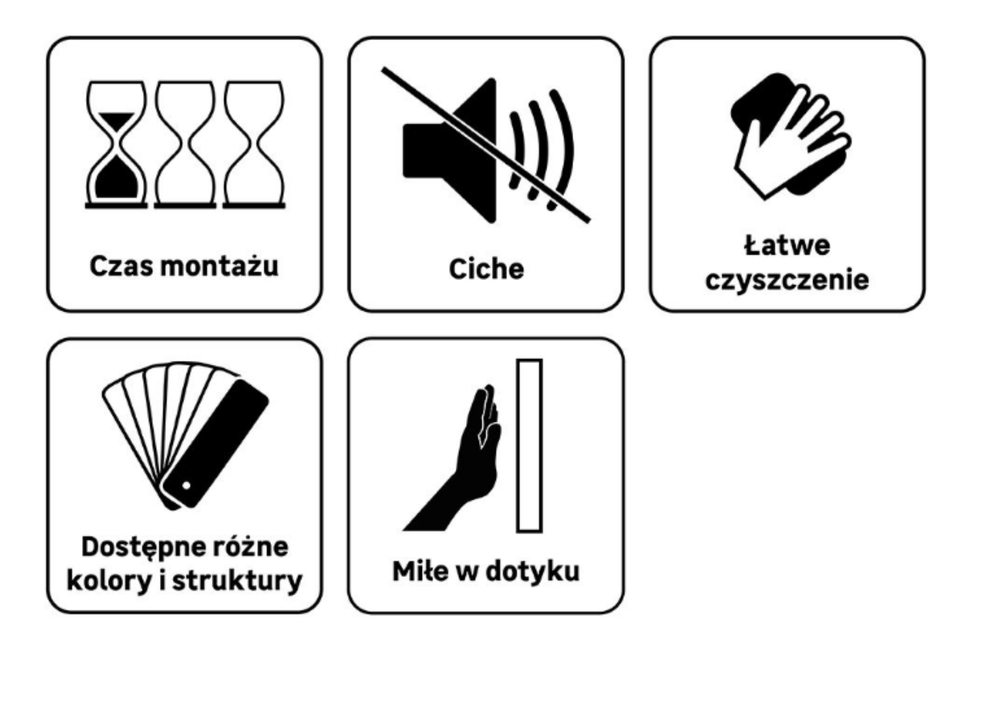 Panel ścienny tapicerowany prostokąt 60x30 cm szary stalowy Seal 89 Stelle - 6