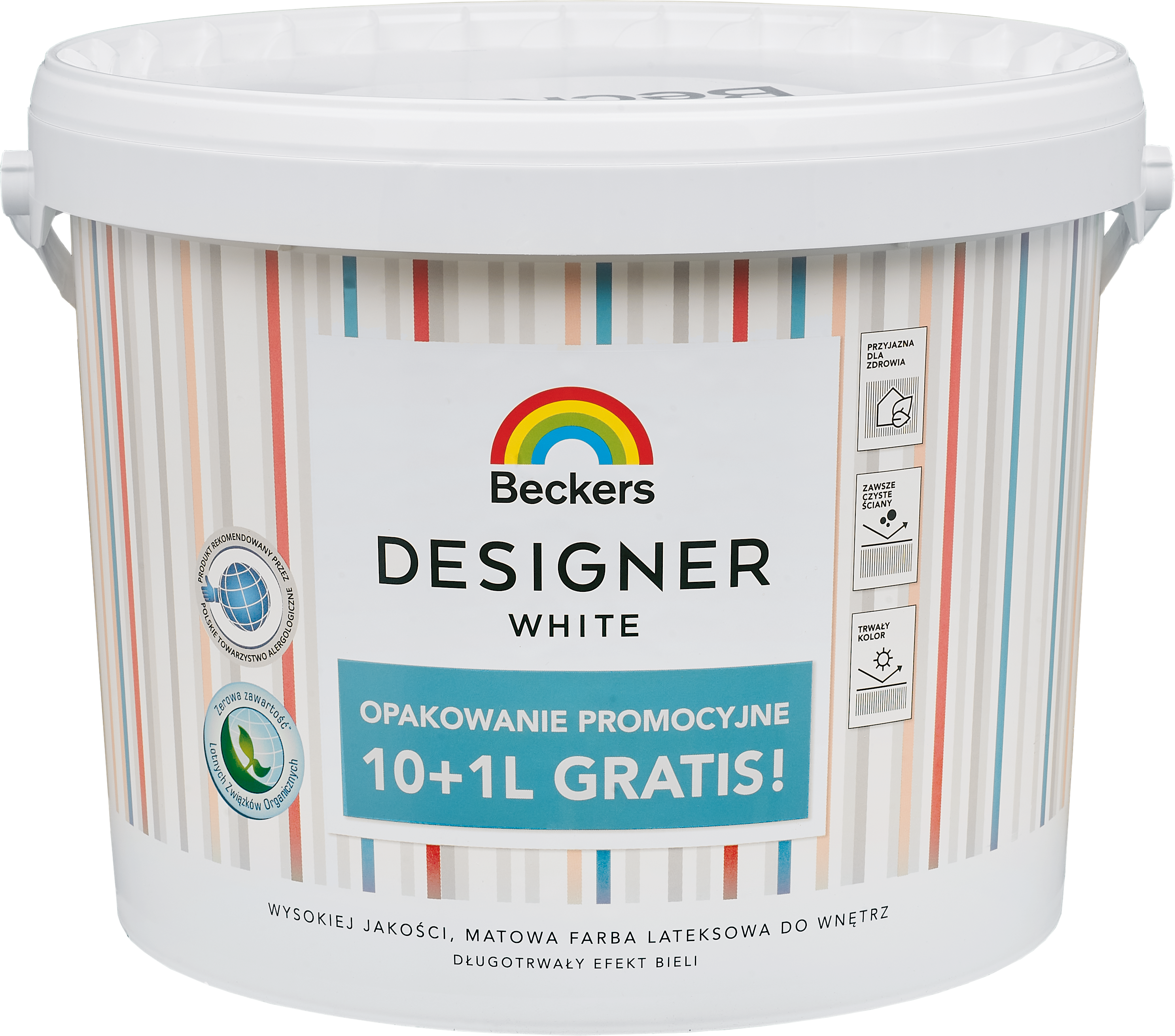 Farba Beckers Designer White Biała 11 l - 5