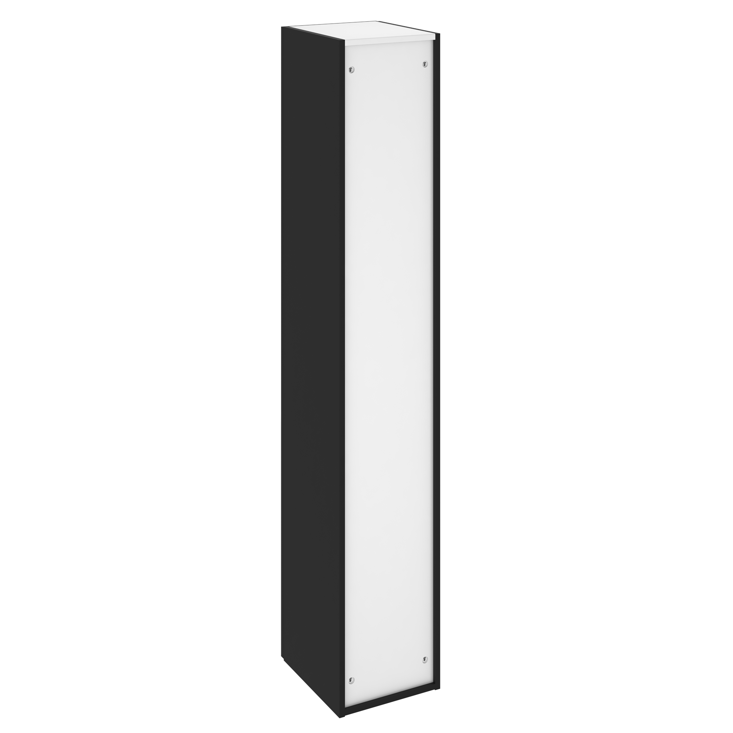 Drzwi do mebli łazienkowych Remix Black Mat 30 x 173 Sensea - 30