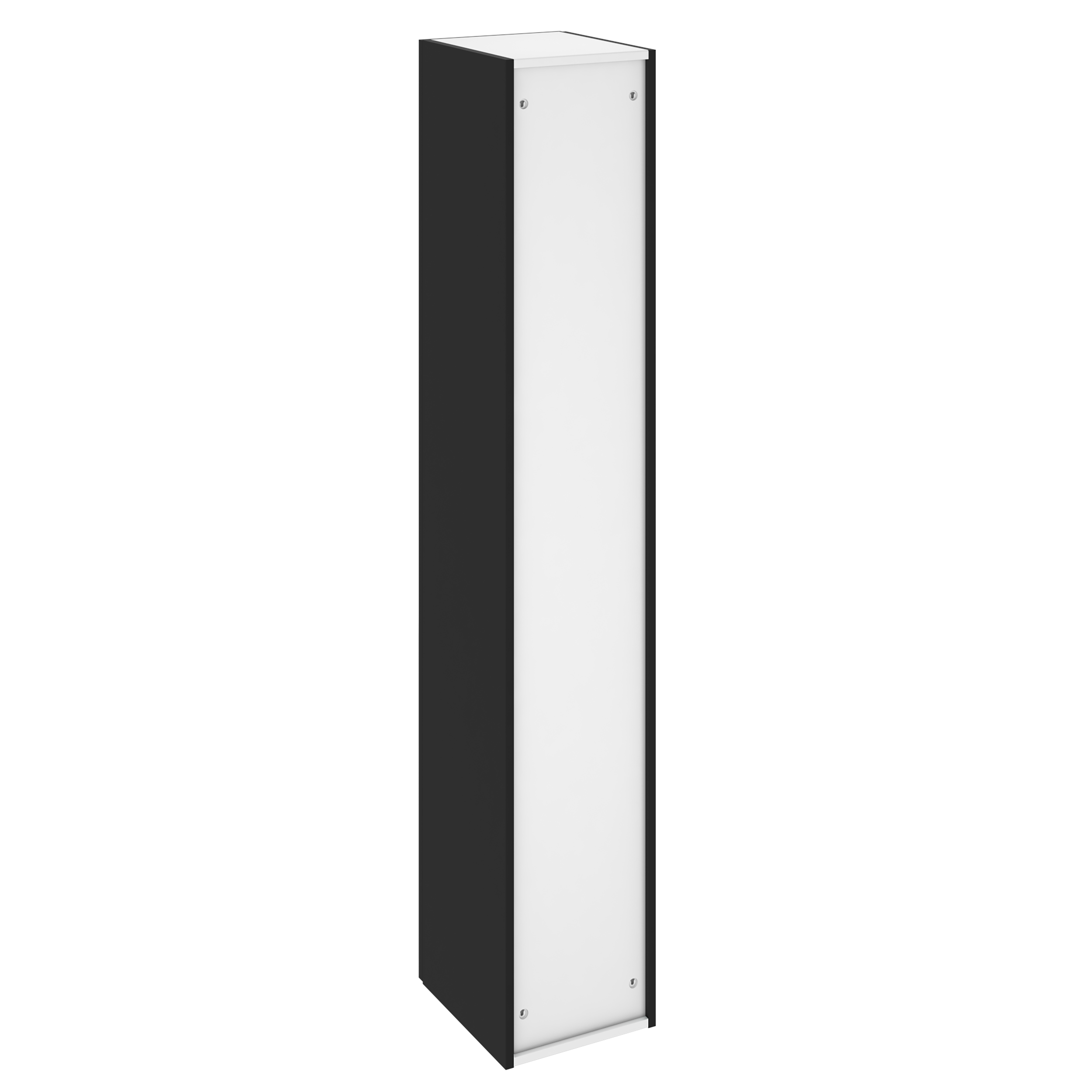 Drzwi do mebli łazienkowych Remix Black Mat 30 x 173 Sensea - 29