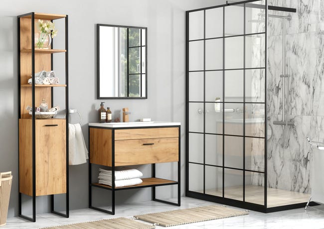 Szafka pod umywalkę Brooklyn 60 Comad - Leroy Merlin Szafka pod umywalkę Brooklyn 60 Comad - Leroy Merlin