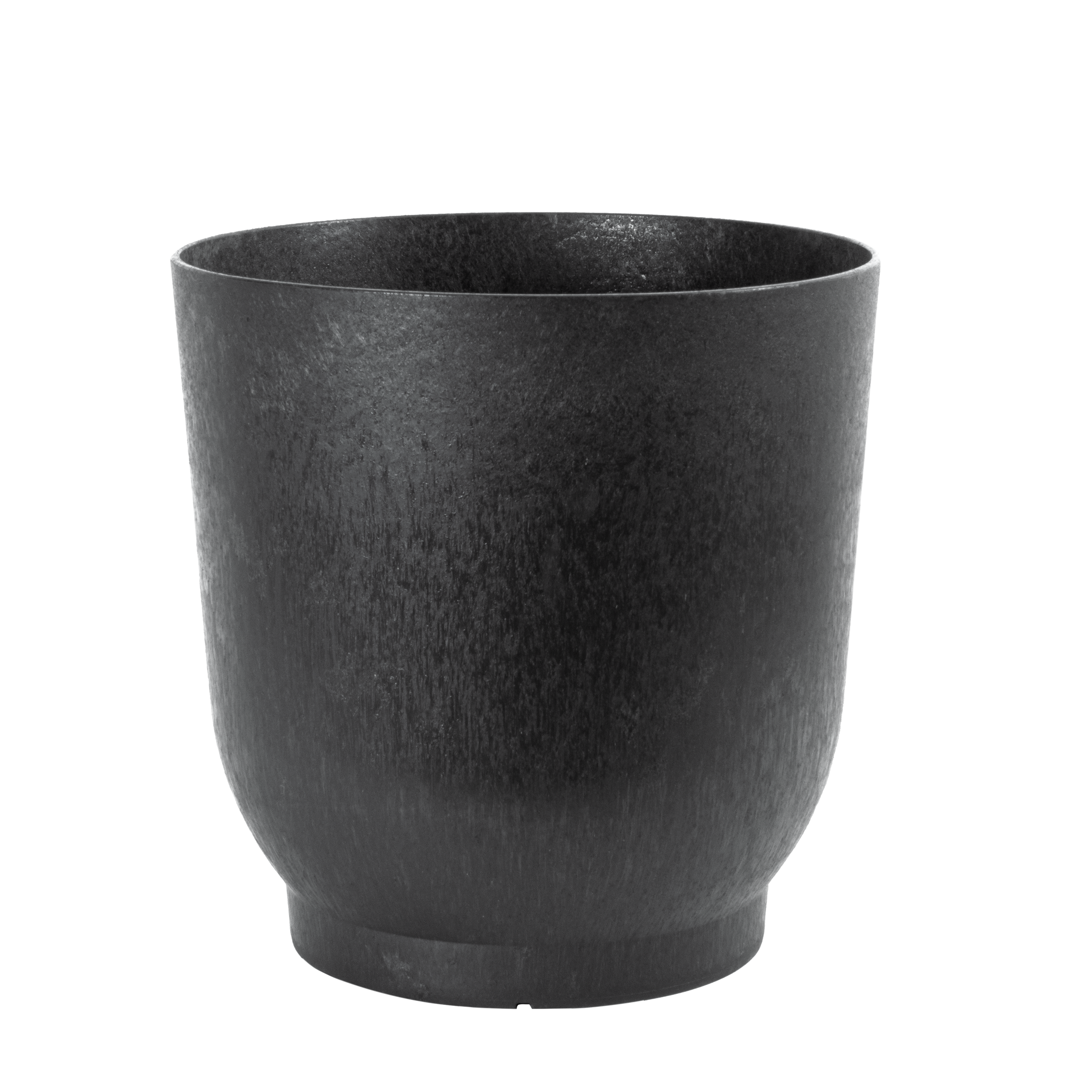 Donica wysoka Flamenco śr. 52 cm gumowa czarna