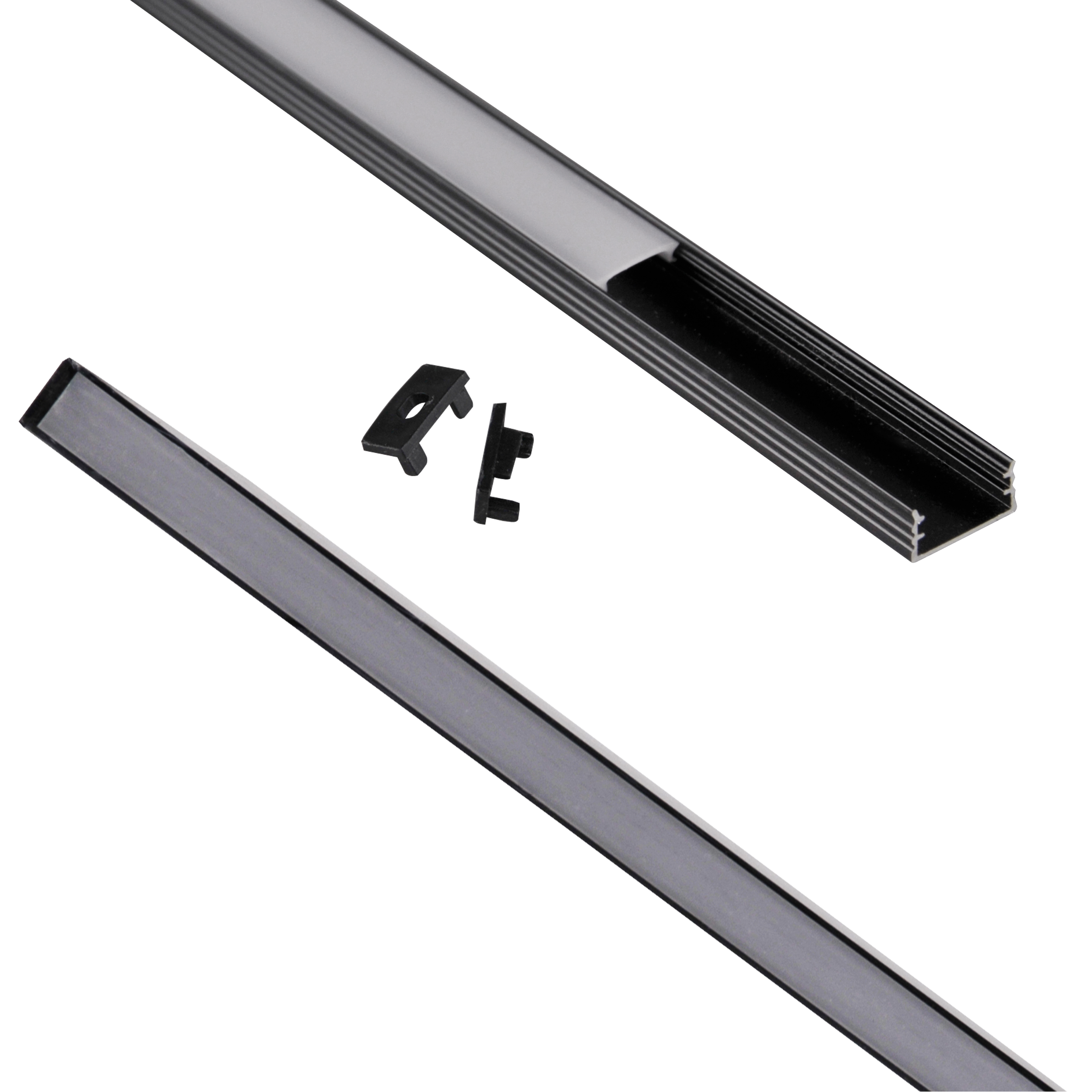 Profil aluminiowy do taśm LED dł. 2 m osłona mleczna Goldlux
