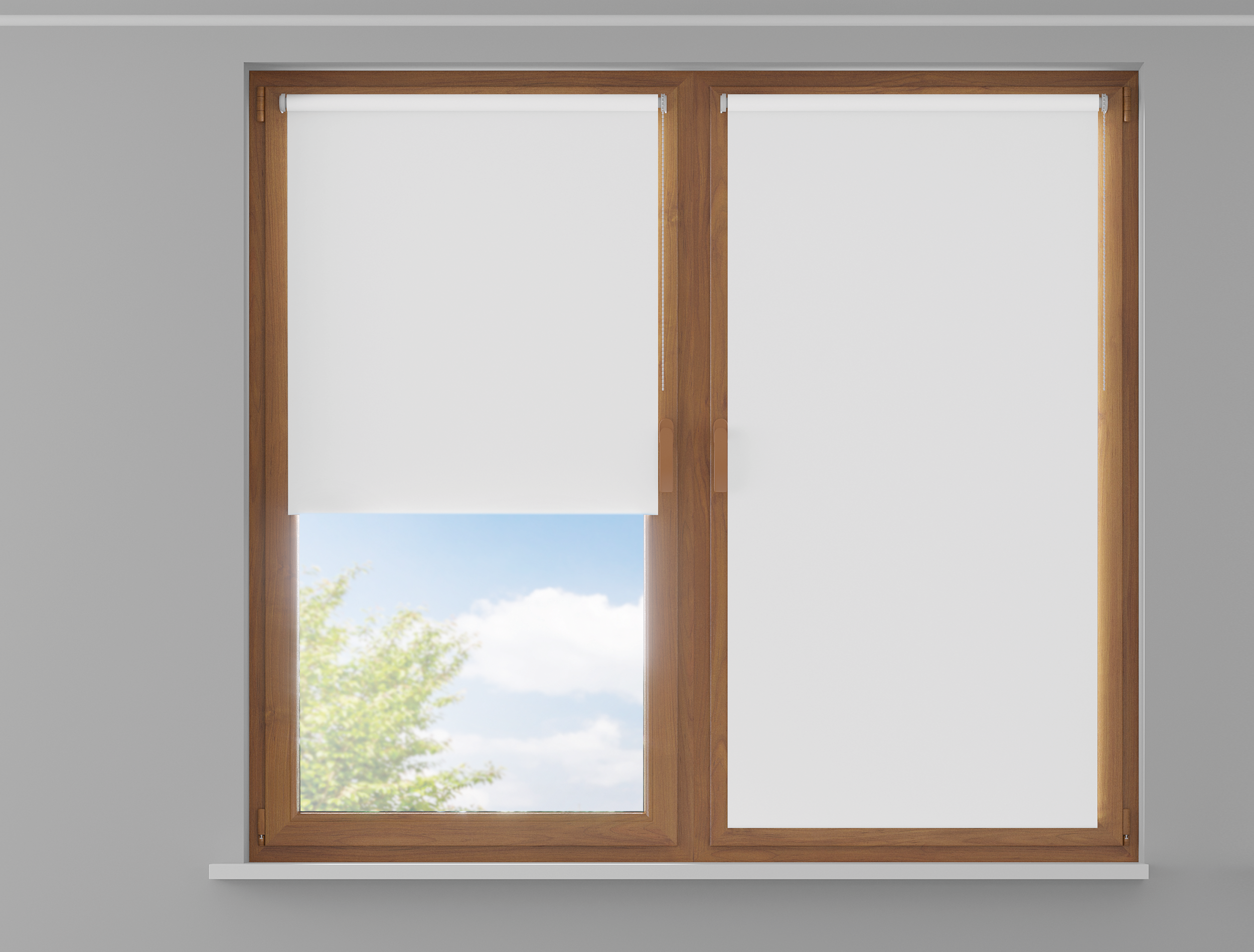 Roleta zaciemniająca Santos 37 x 160 cm biała Inspire - 6
