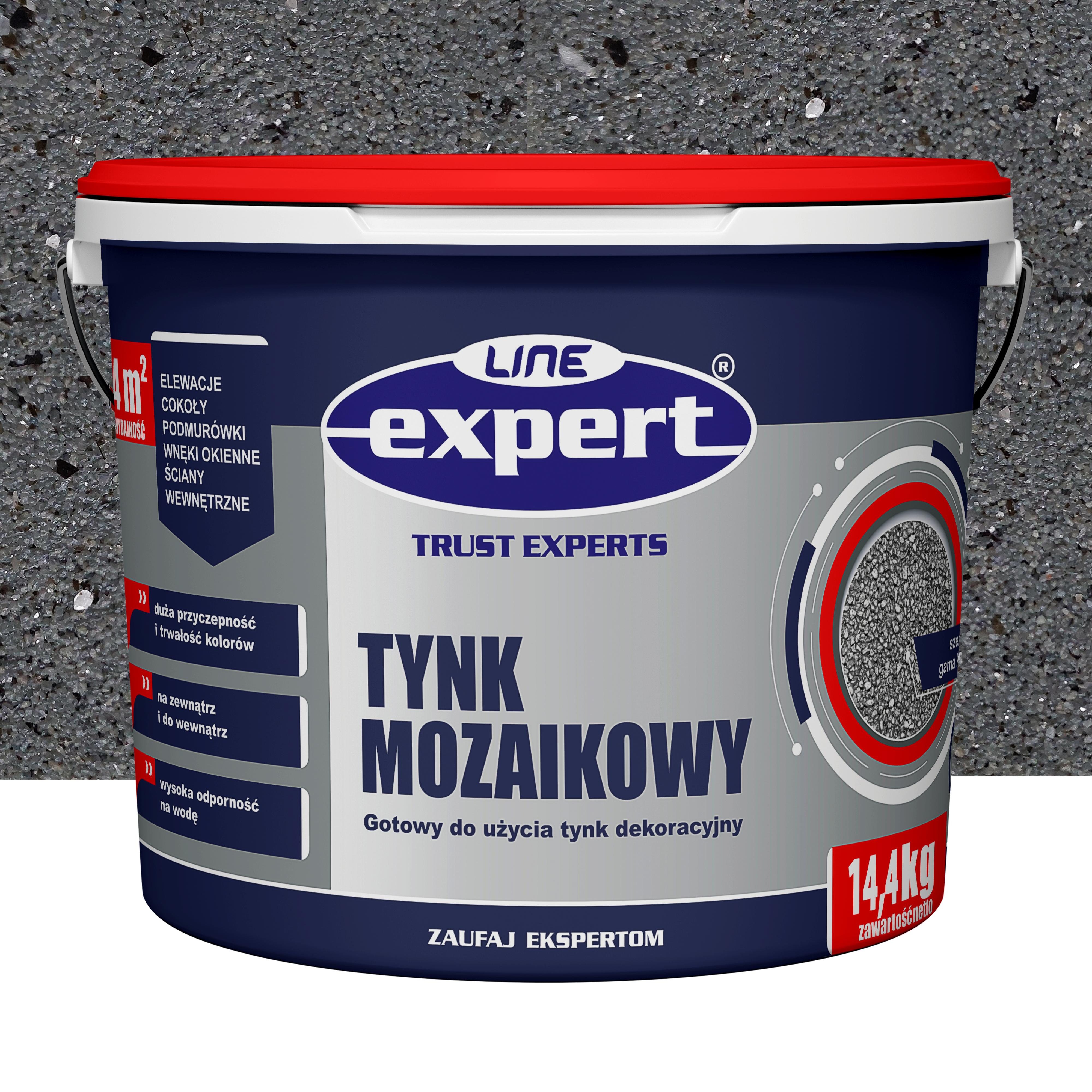 Tynk mozaikowy z miką BM 620 14.4 kg Expert Line