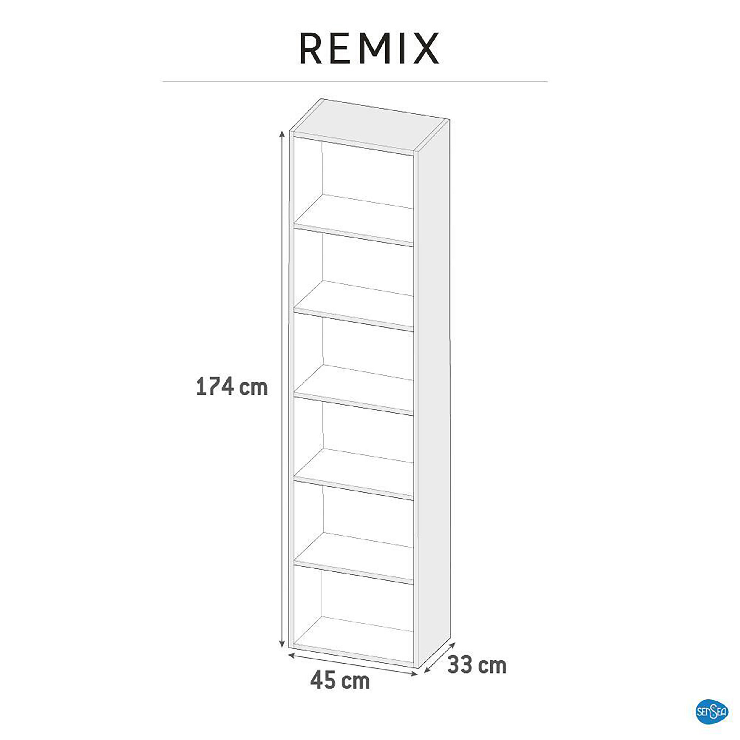 Casco columna de baño Remix blanco 172.9x45x33 cm - 8