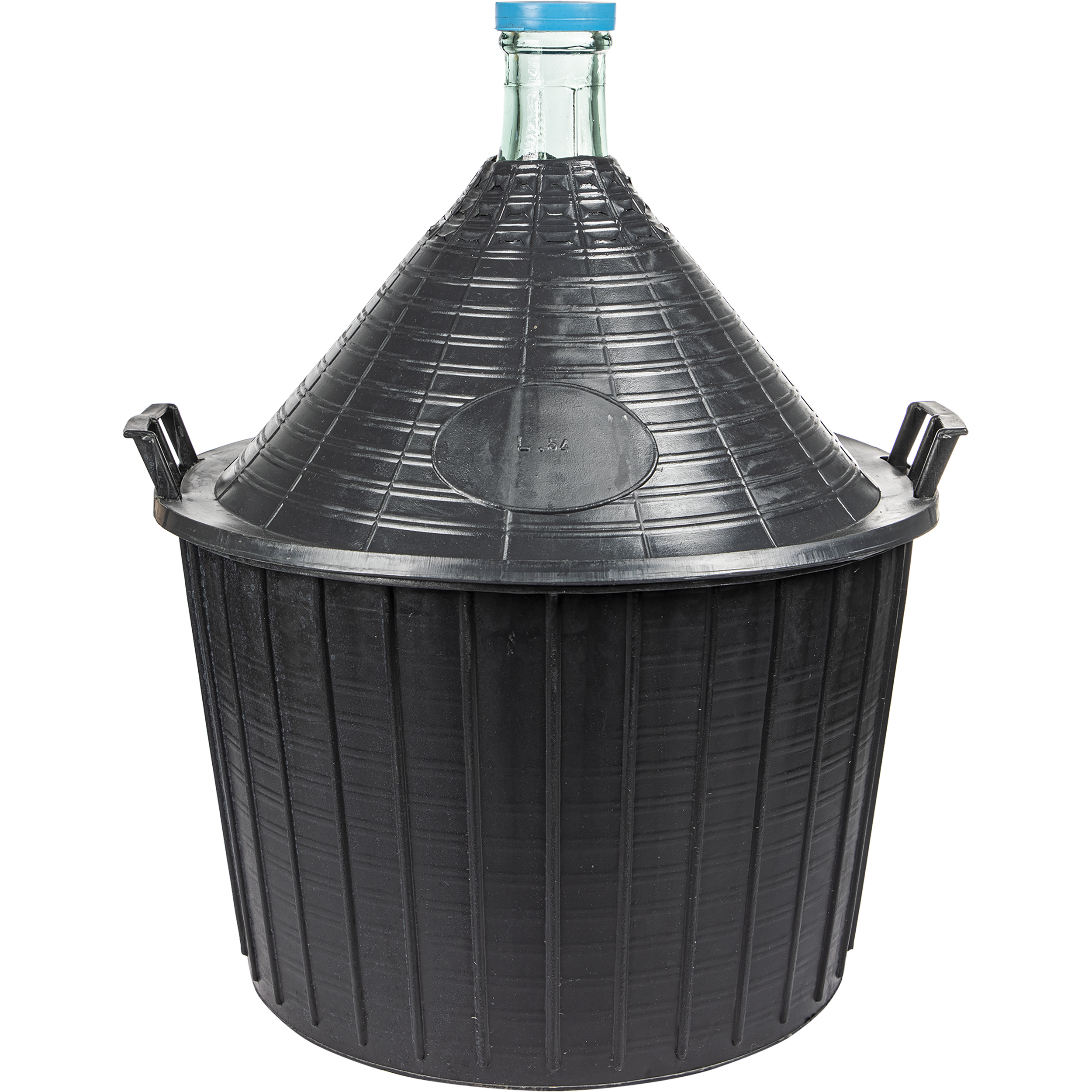 Balon gąsior do wina 54 l w koszu plastikowym Browin - 6