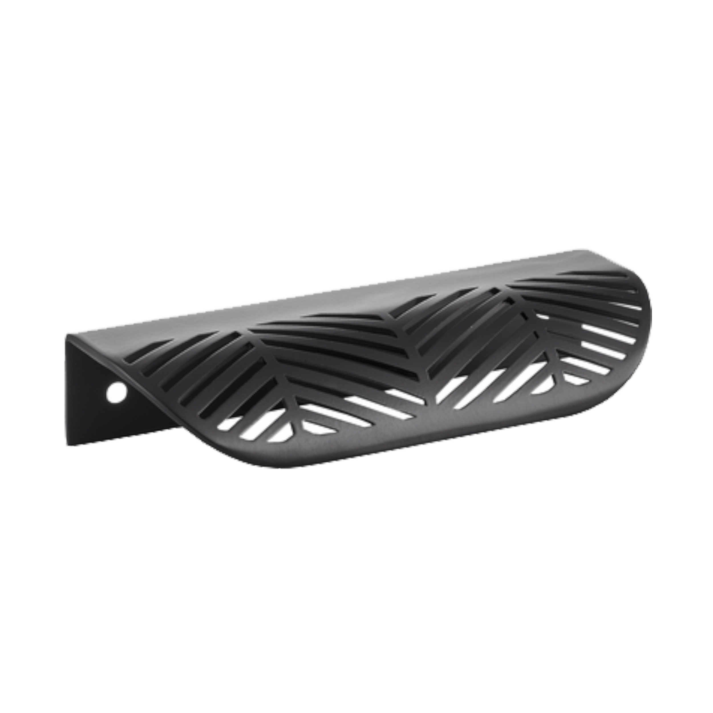Uchwyt meblowy Jodełka 96 mm czarny