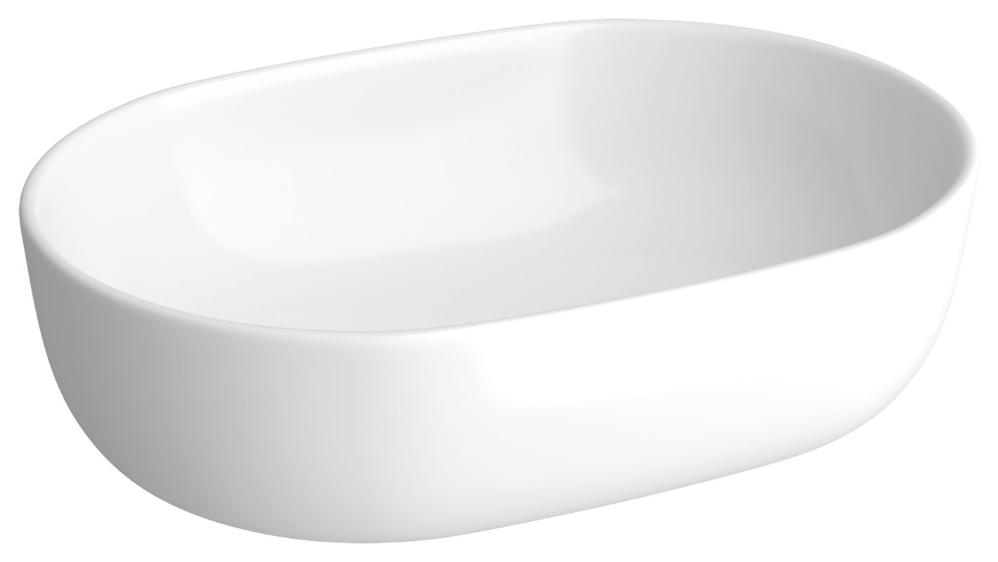 Umywalka ceramiczna nablatowa Moduo 50 Cersanit