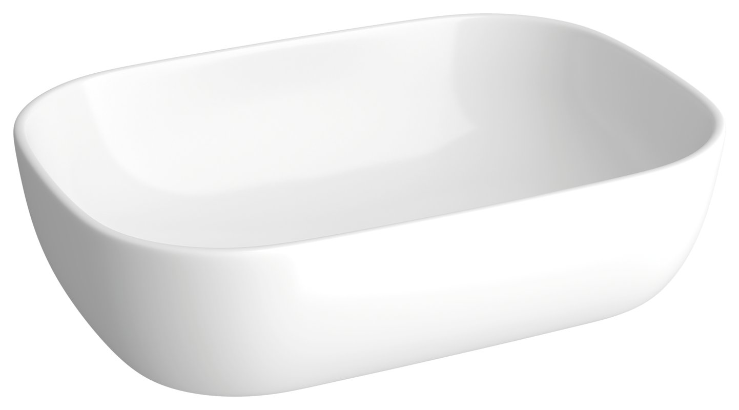 Umywalka ceramiczna nablatowa Moduo 50 Cersanit