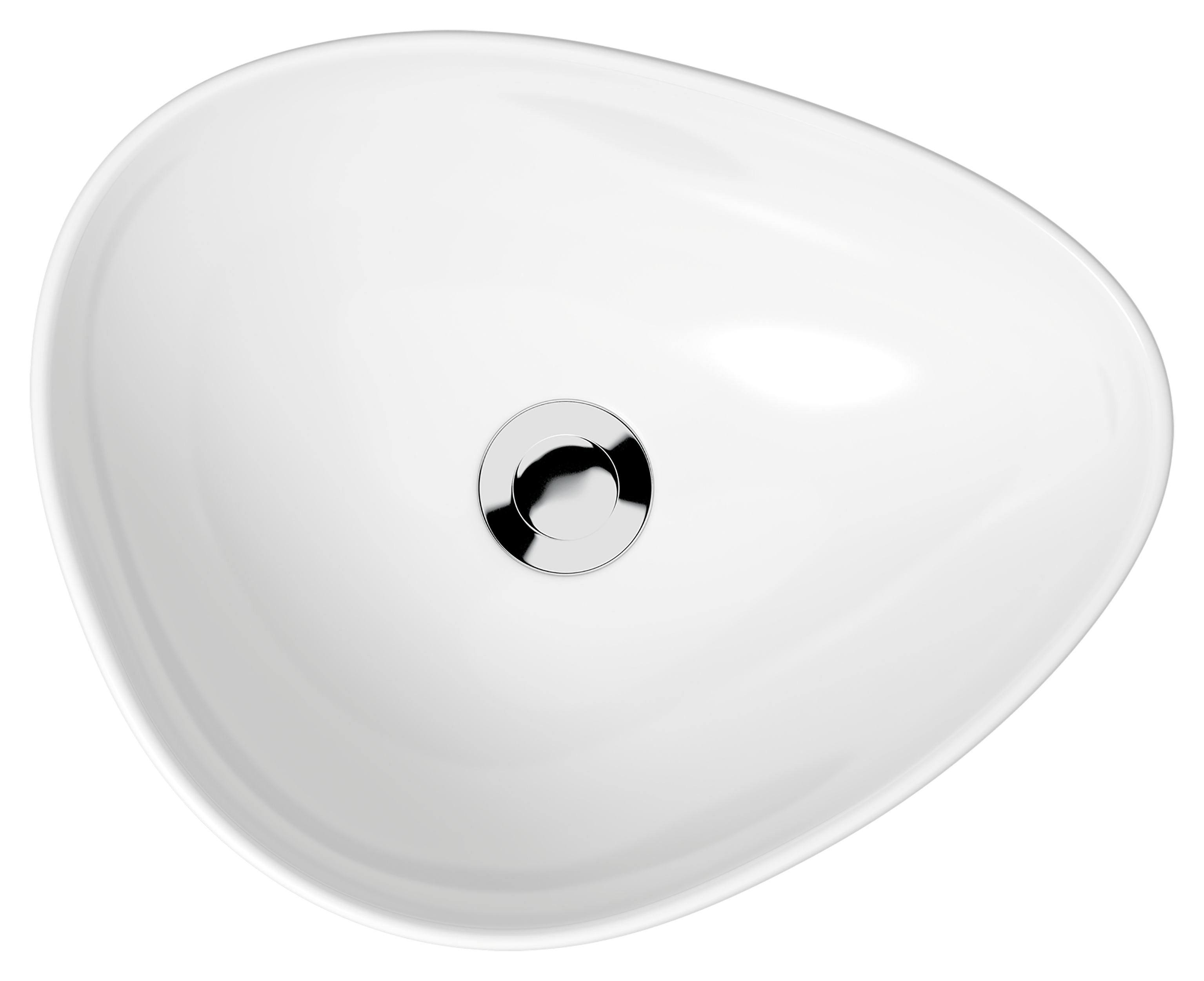 Umywalka ceramiczna nablatowa Moduo 45 Cersanit - 6