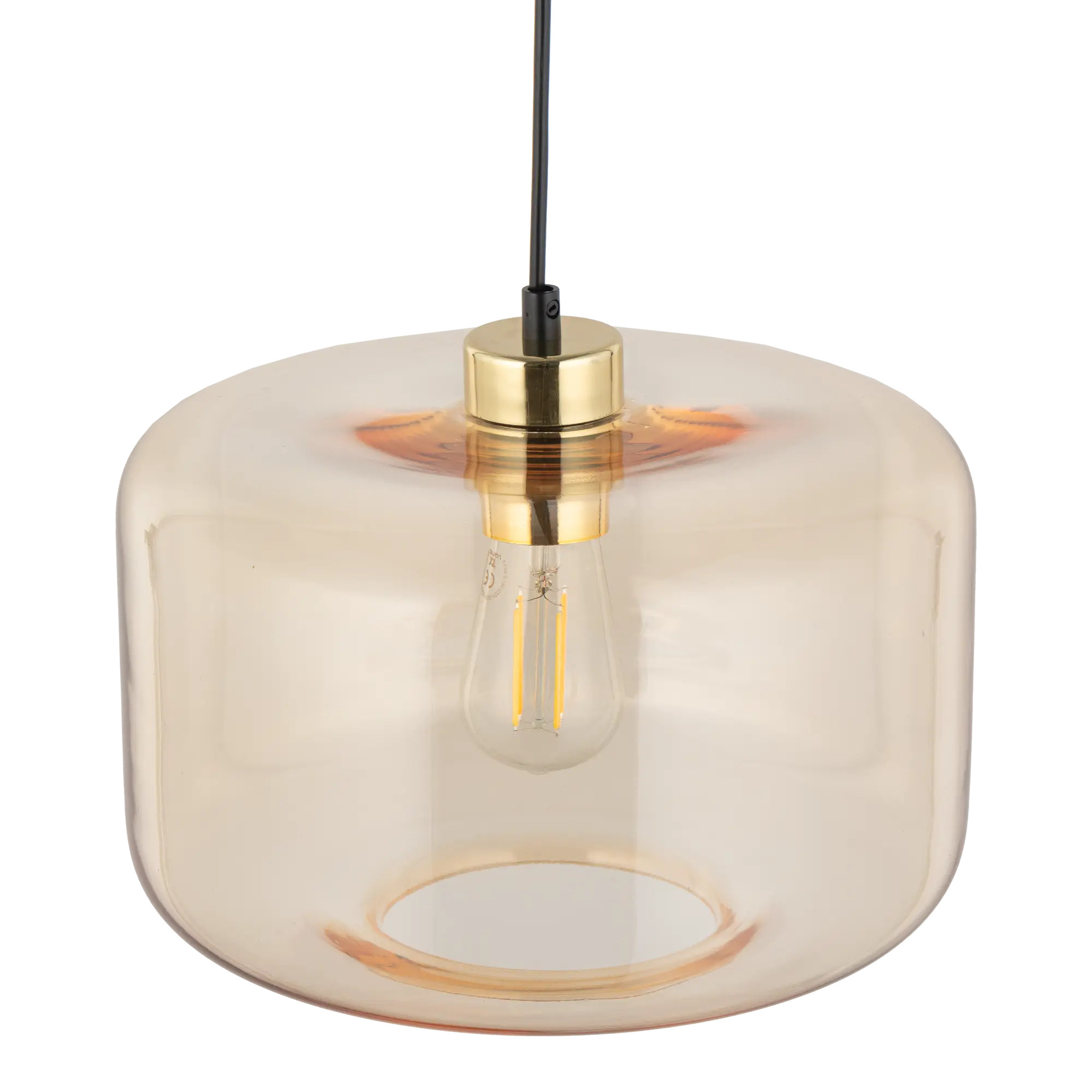 Lampa wisząca Alma brązowa E27 Tk Lighting - 3