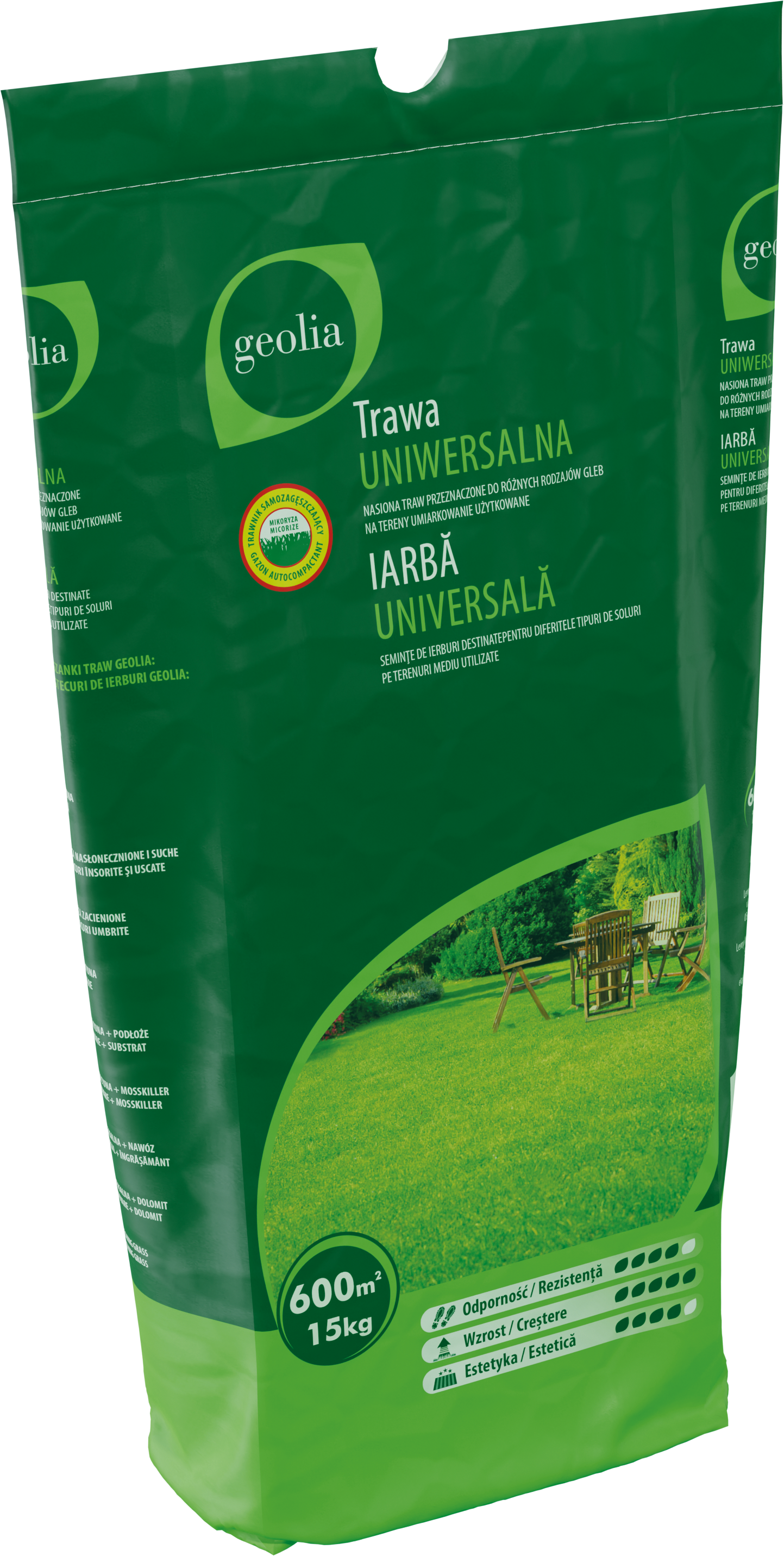 Trawa uniwersalna 15 kg GEOLIA - Leroy Merlin