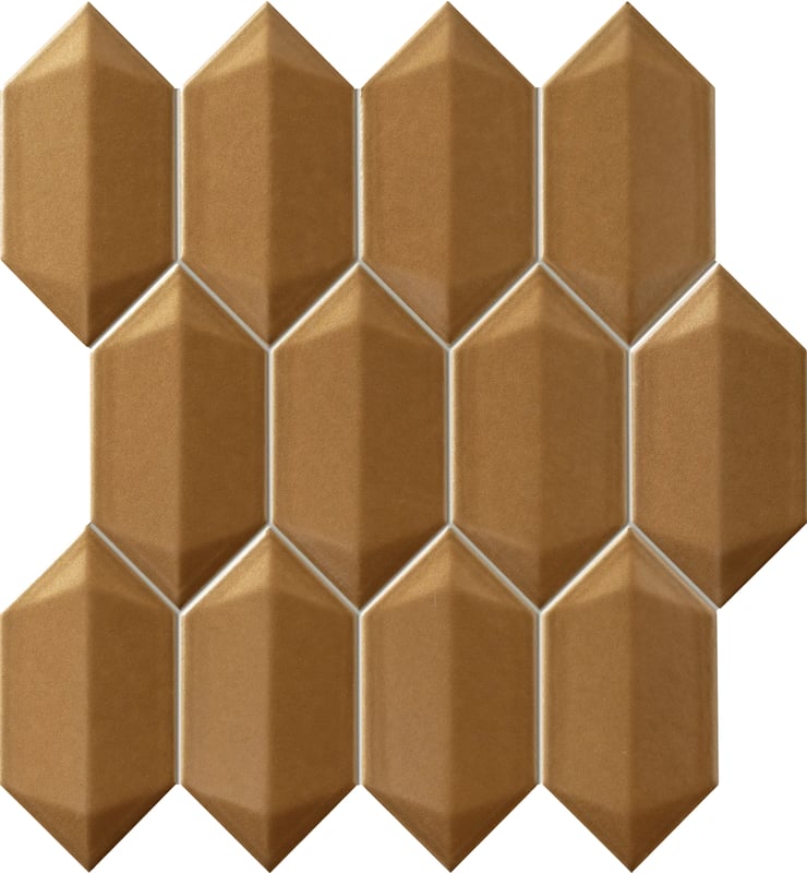 Mozaika Floral Stone Gold 29.1x26.5 Arte