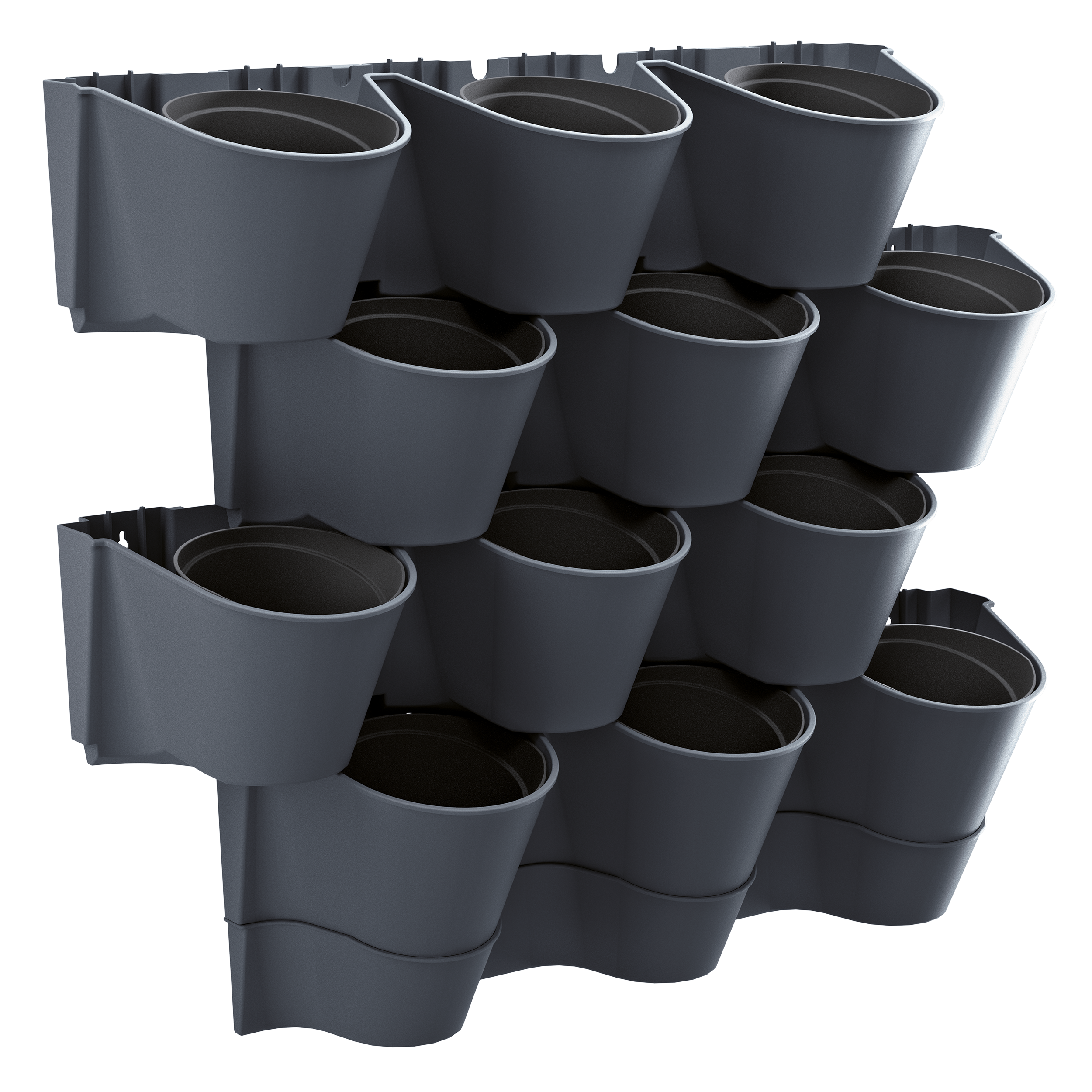 Kwietnik ogród wertykalny 12 szt. 67x57 cm Cascade Wall