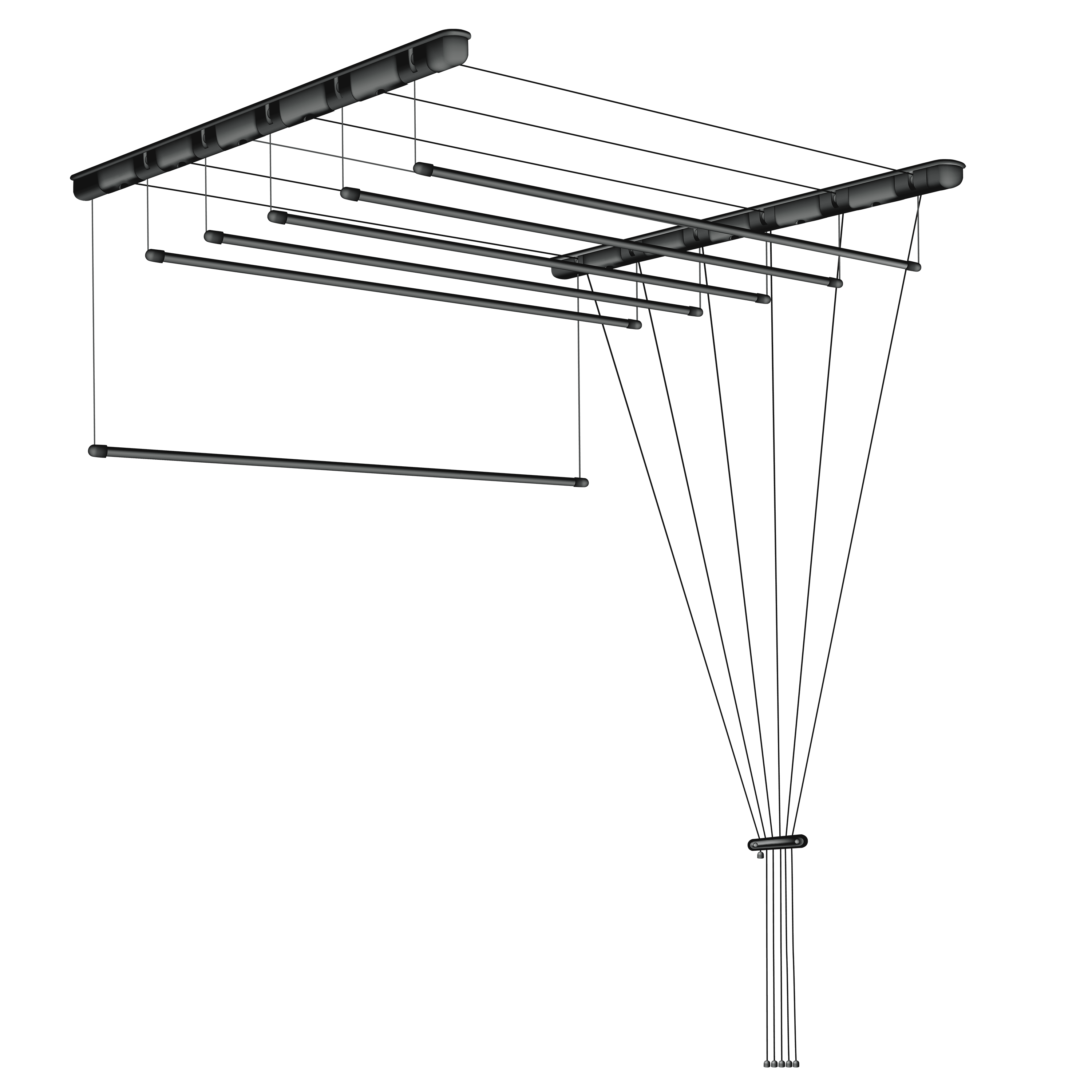 Suszarka sufitowa 6 prętów 140 Sepio
