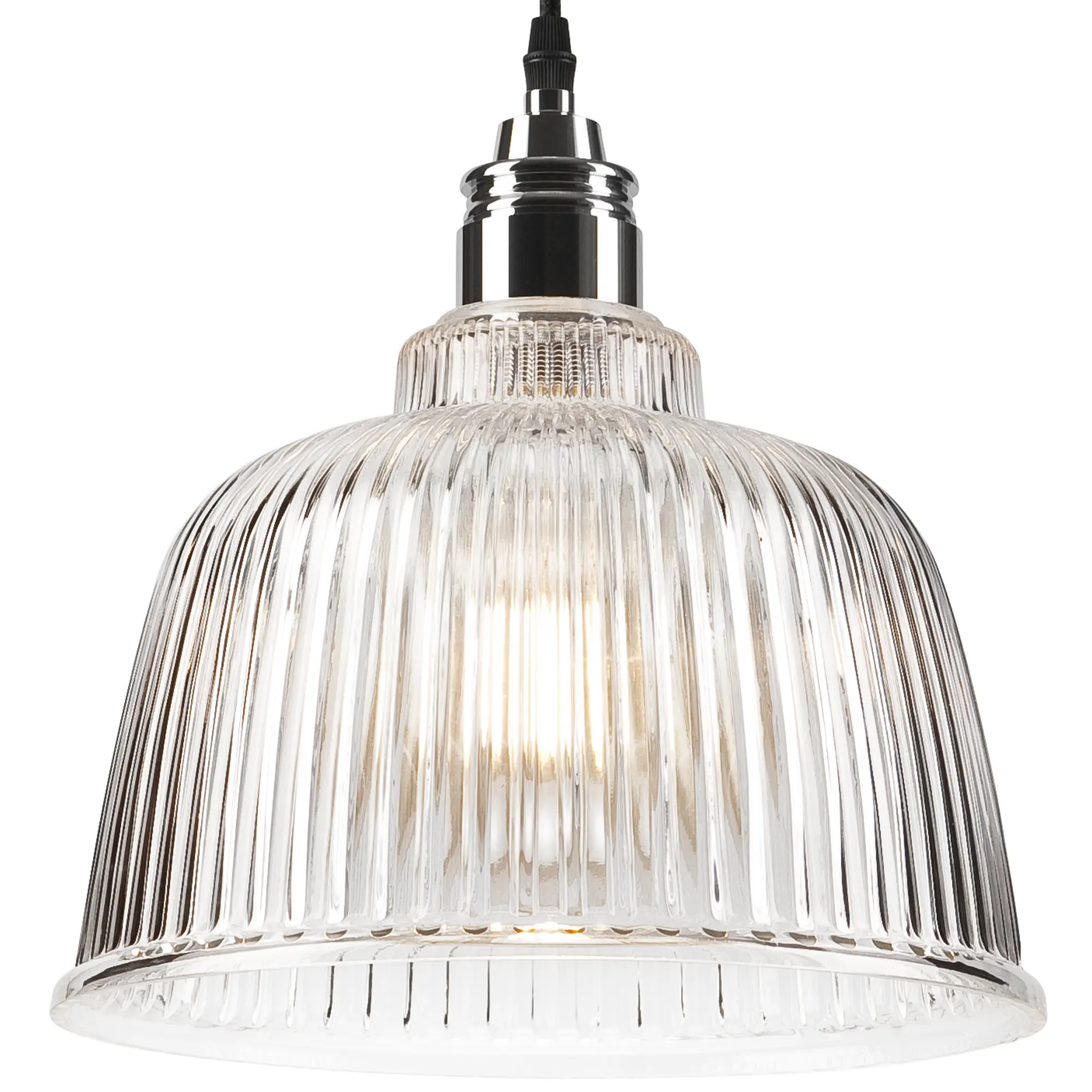 Lampa wisząca Asta srebrna E27 Lamkur - 7