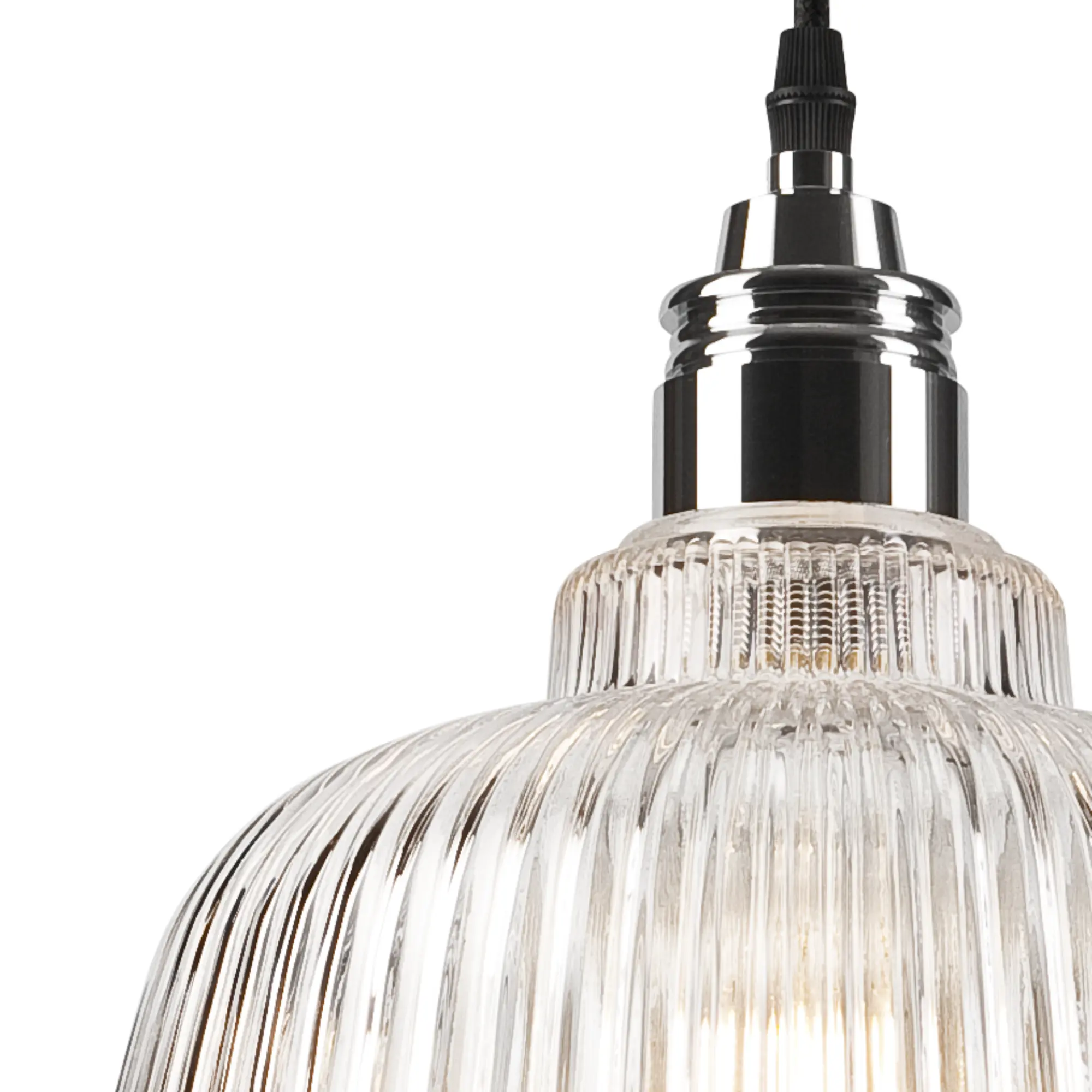 Lampa wisząca Asta srebrna E27 Lamkur - 6