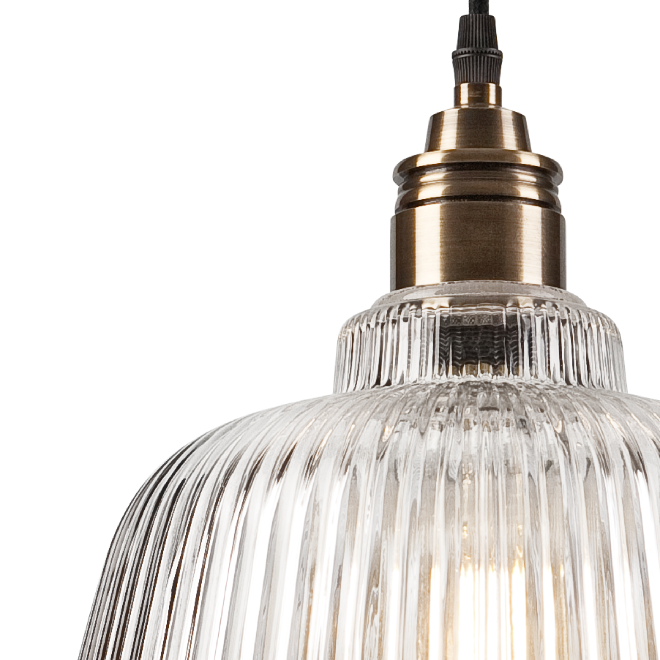 Lampa wisząca Asta brązowa E27 Lamkur - 6