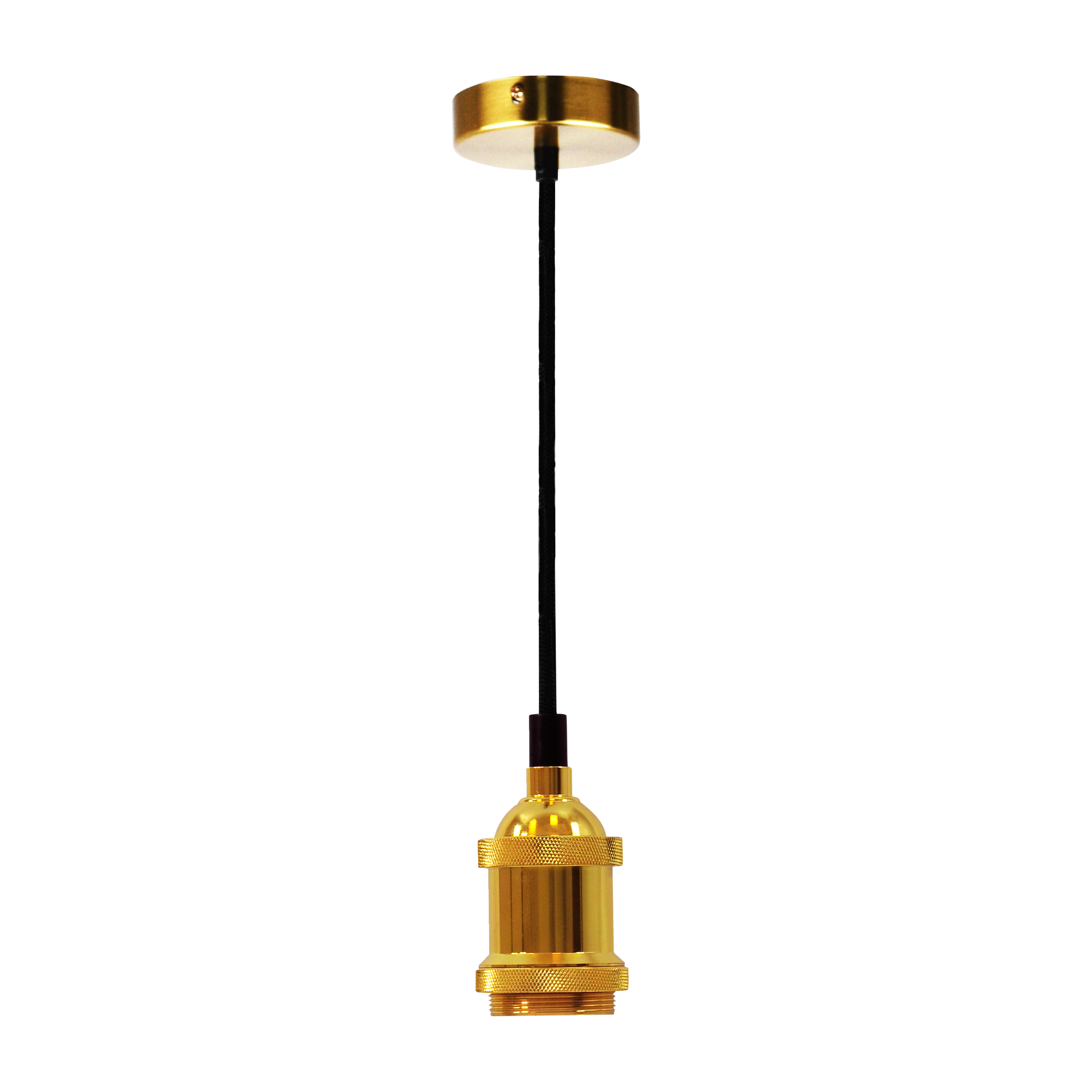 Zawieszenie Nola złoto-czarne E27 Polux - 8