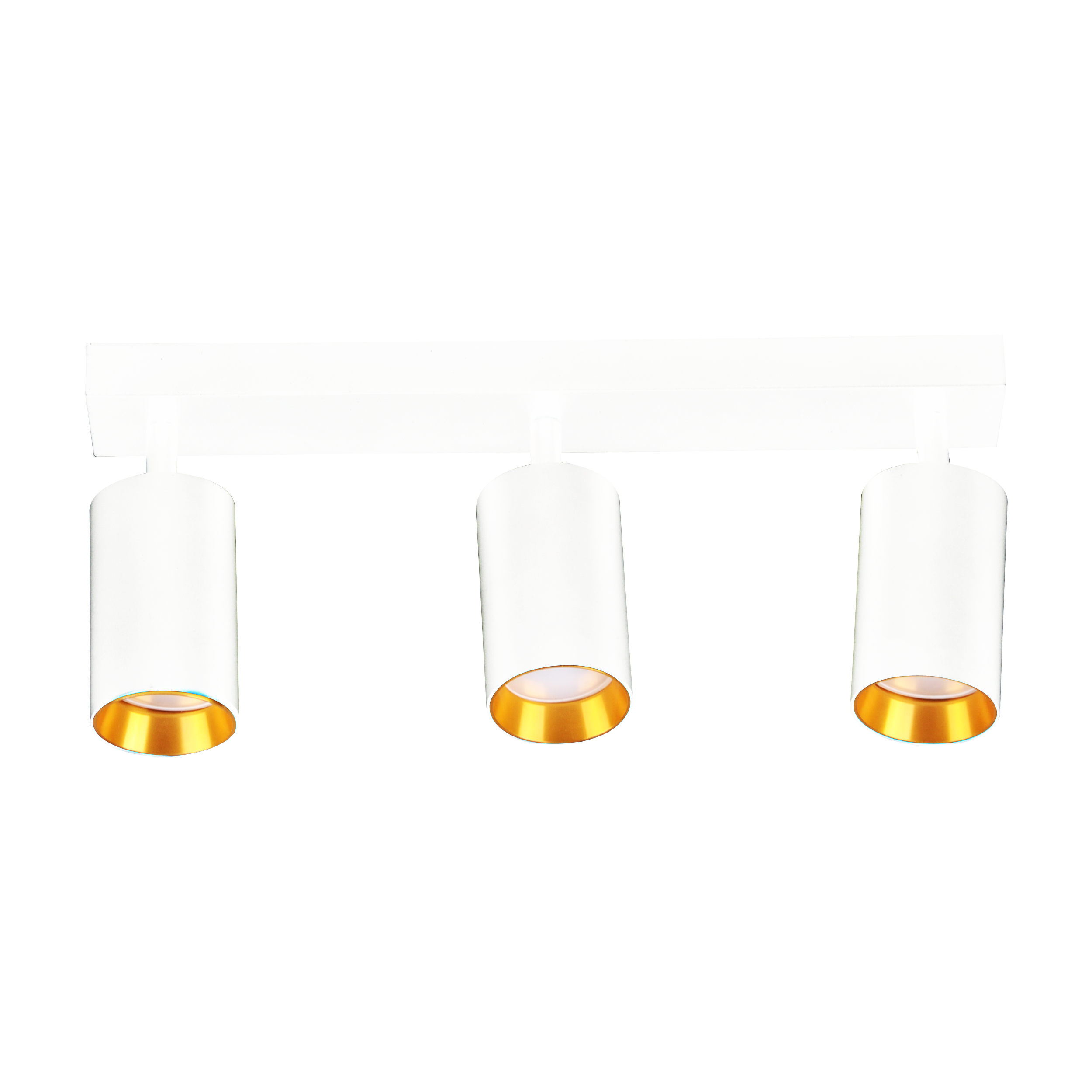 Listwa reflektorowa Maribel biało-złota 3 x GU10 Goldlux - 8