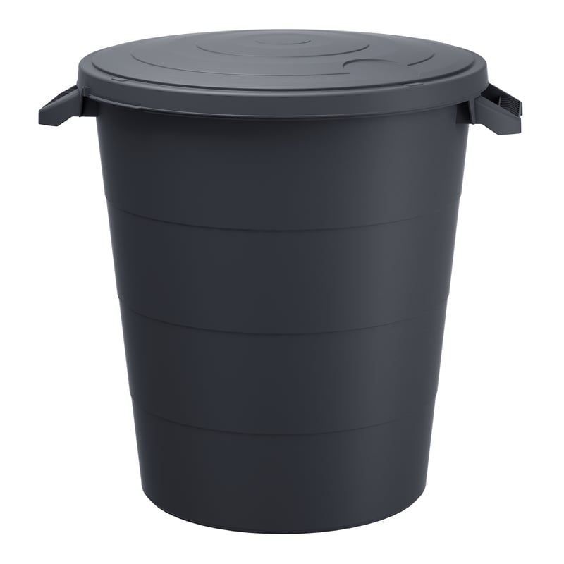 Pojemnik na śmieci 120l czarny Prosperplast