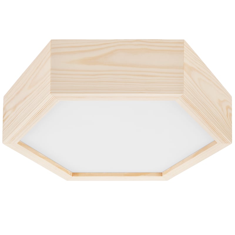 Plafon 32 cm sosna E27 Lamkur