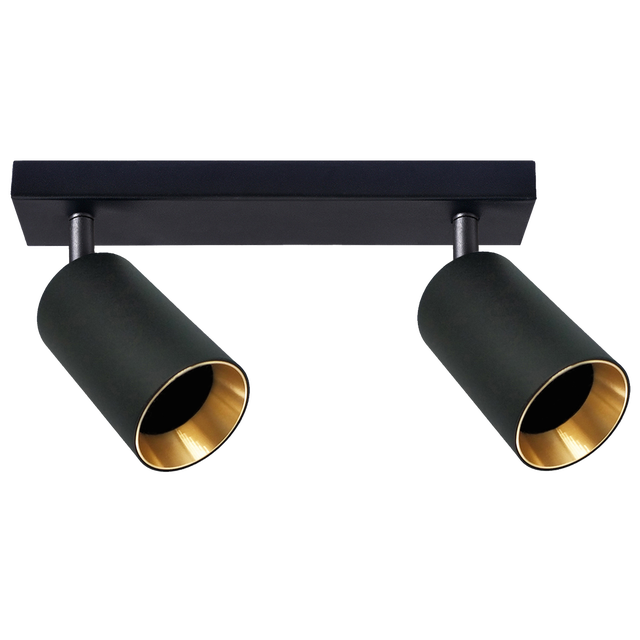 Listwa reflektorowa Maribel czarna 2 x GU10 Goldlux