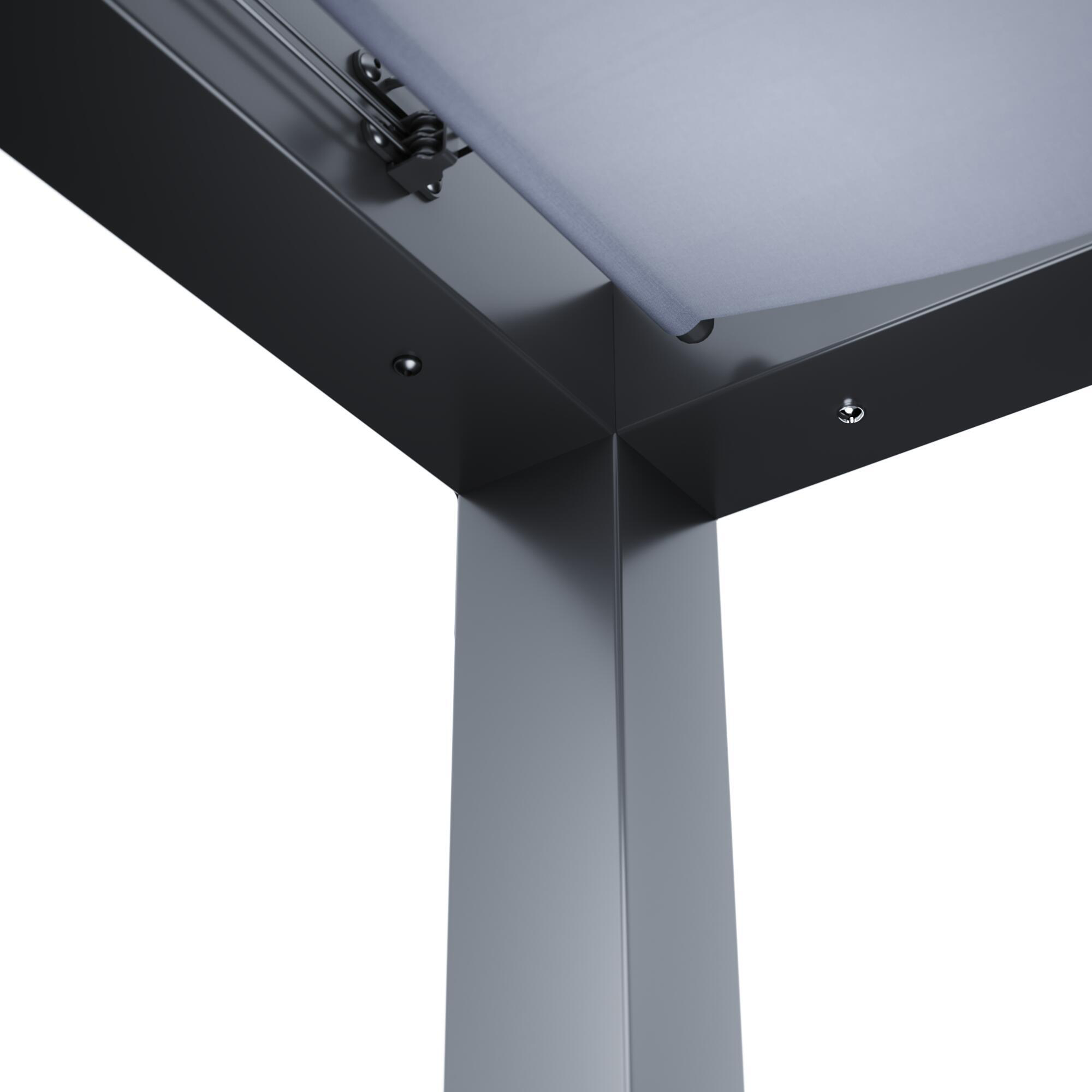 Pérgola de aluminio NATERIAL Manea gris de 260x350 cm - 5