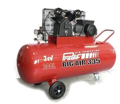 compressor bicilíndrico prodif big air 335 vermelho