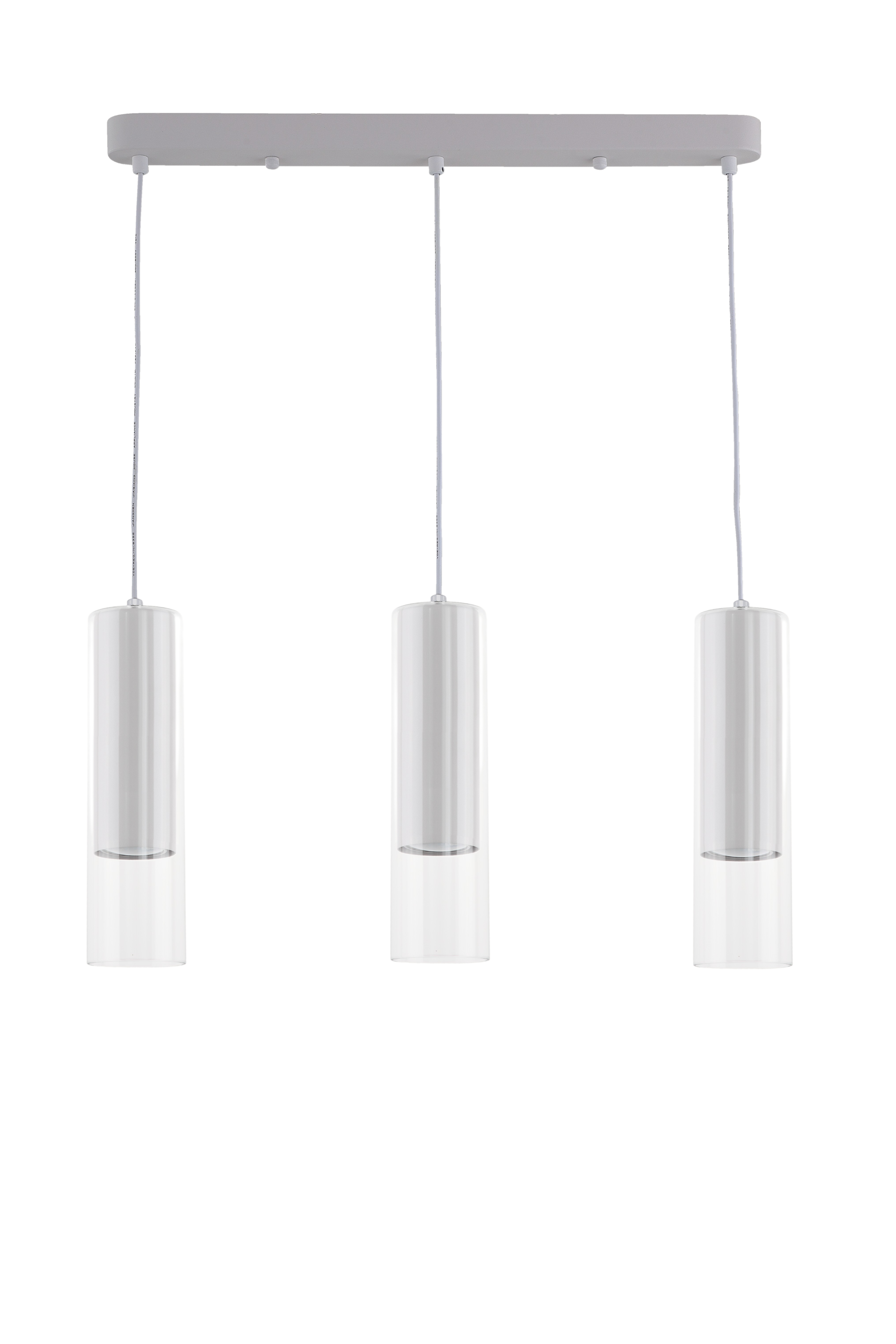 Lampa wisząca Manacor biała 3 x GU10 Light Prestige