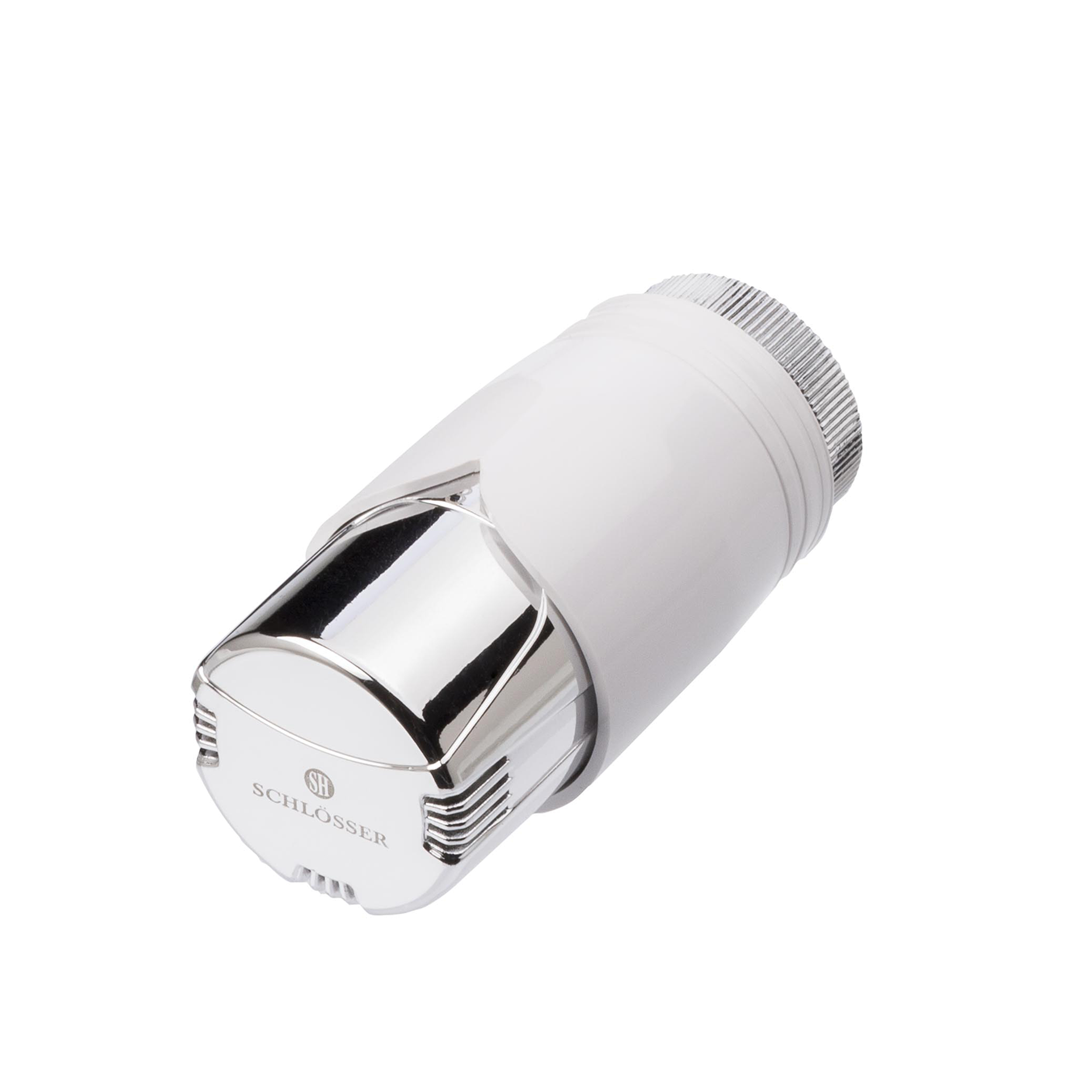 Głowica term DIAMANT PLUS M30x1.5 SH biało srebrna SCHLOSSER