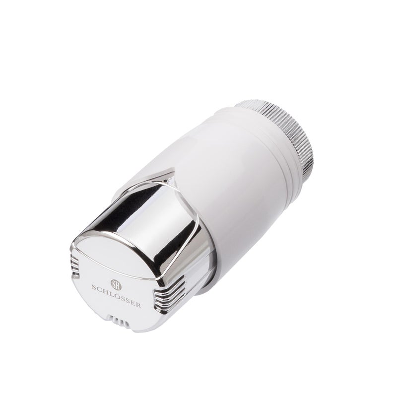 Głowica term DIAMANT PLUS M30x1.5 SH biało srebrna SCHLOSSER