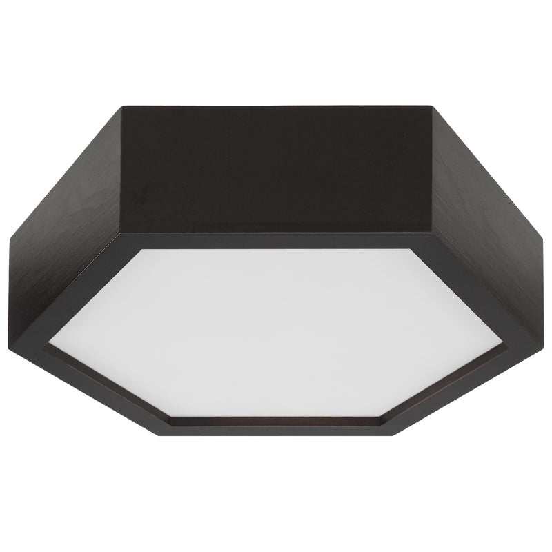Plafon 32 cm venge E27 Lamkur