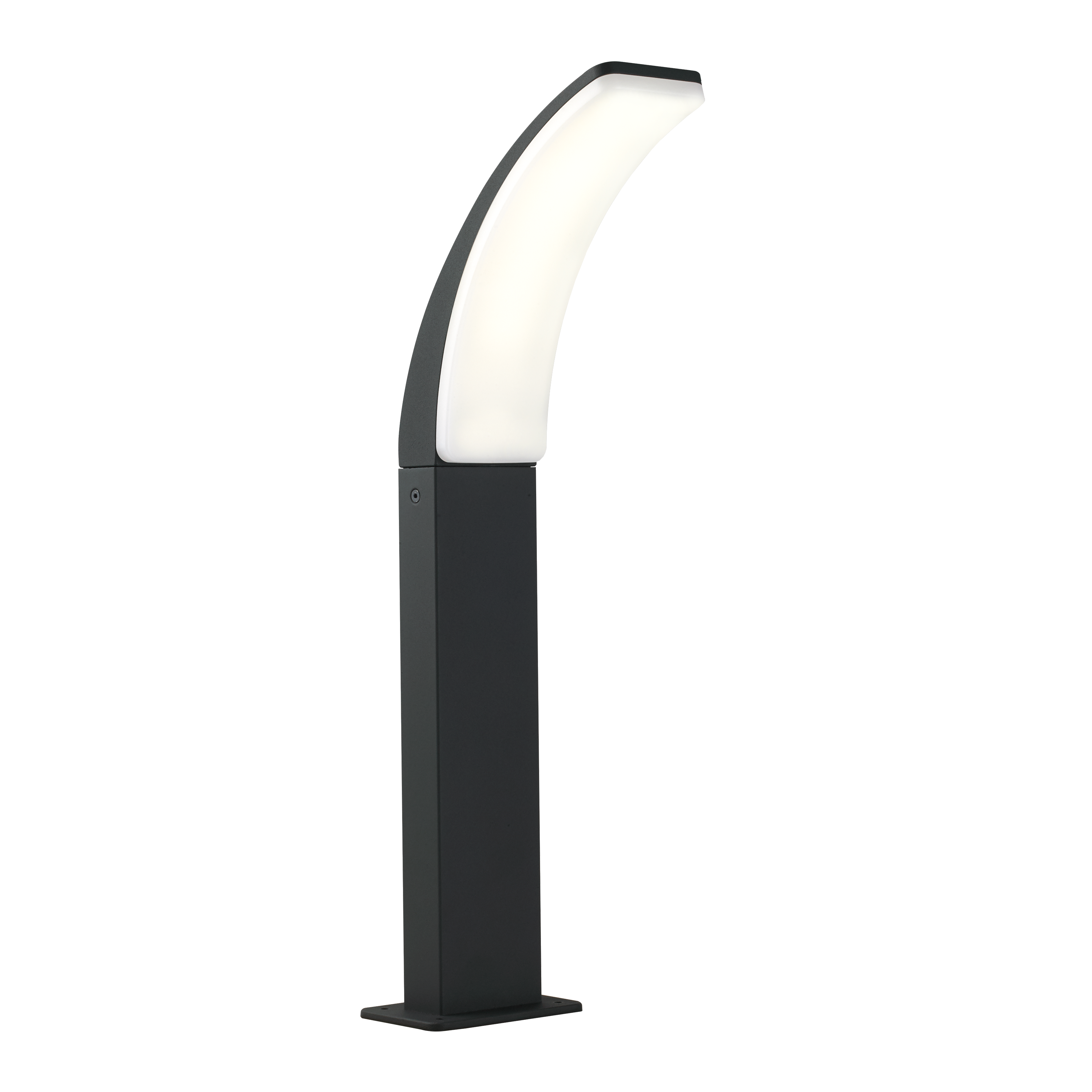 Lampa ogrodowa zewnętrzna słupek Lakko 1500 lm szara 56 cm IP44 LED Inspire - 8