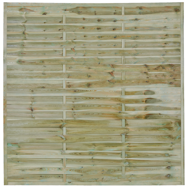 Płot lamelowy 180x180 cm drewniany Sobex